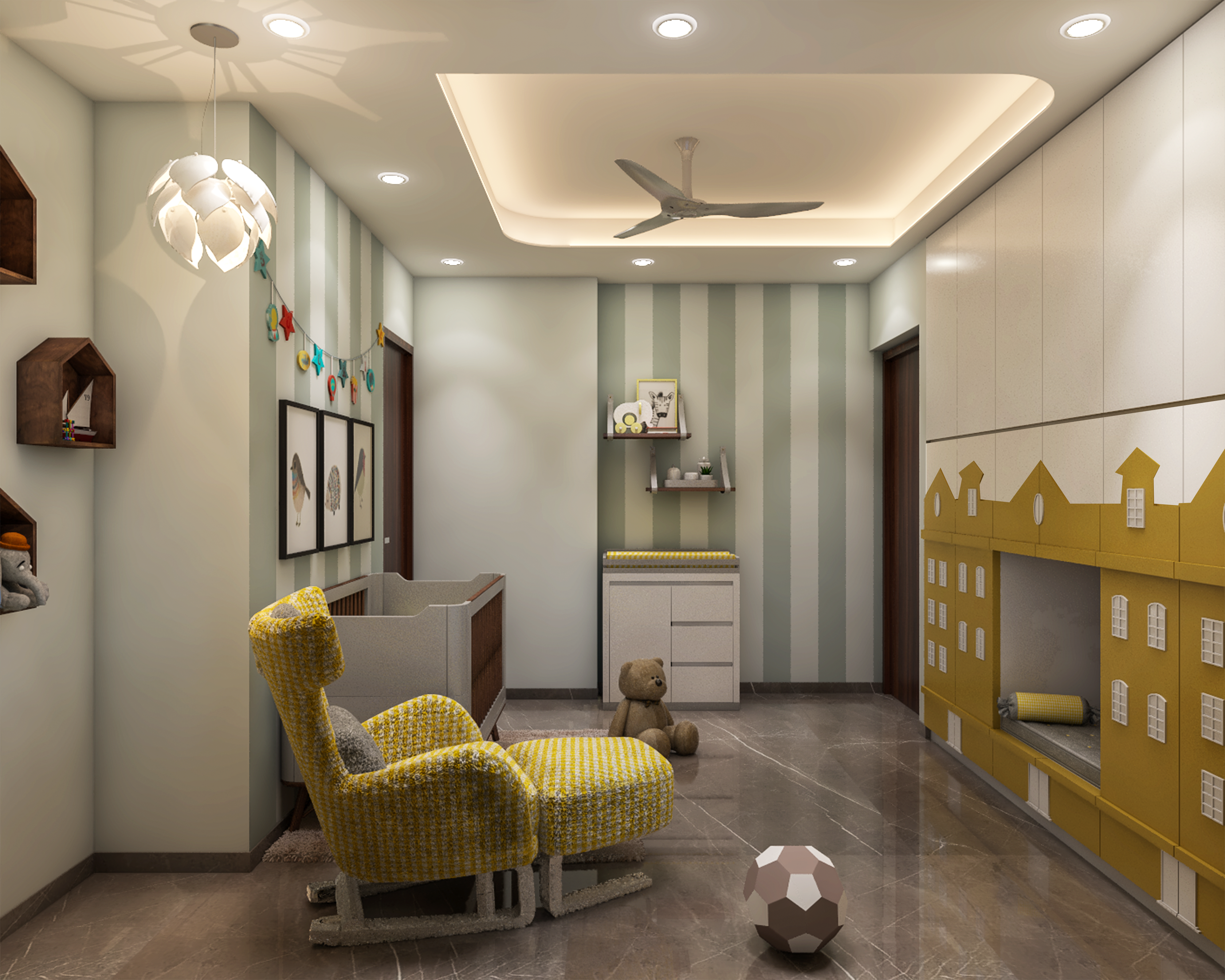 Small Kid's Bedroom Livspace