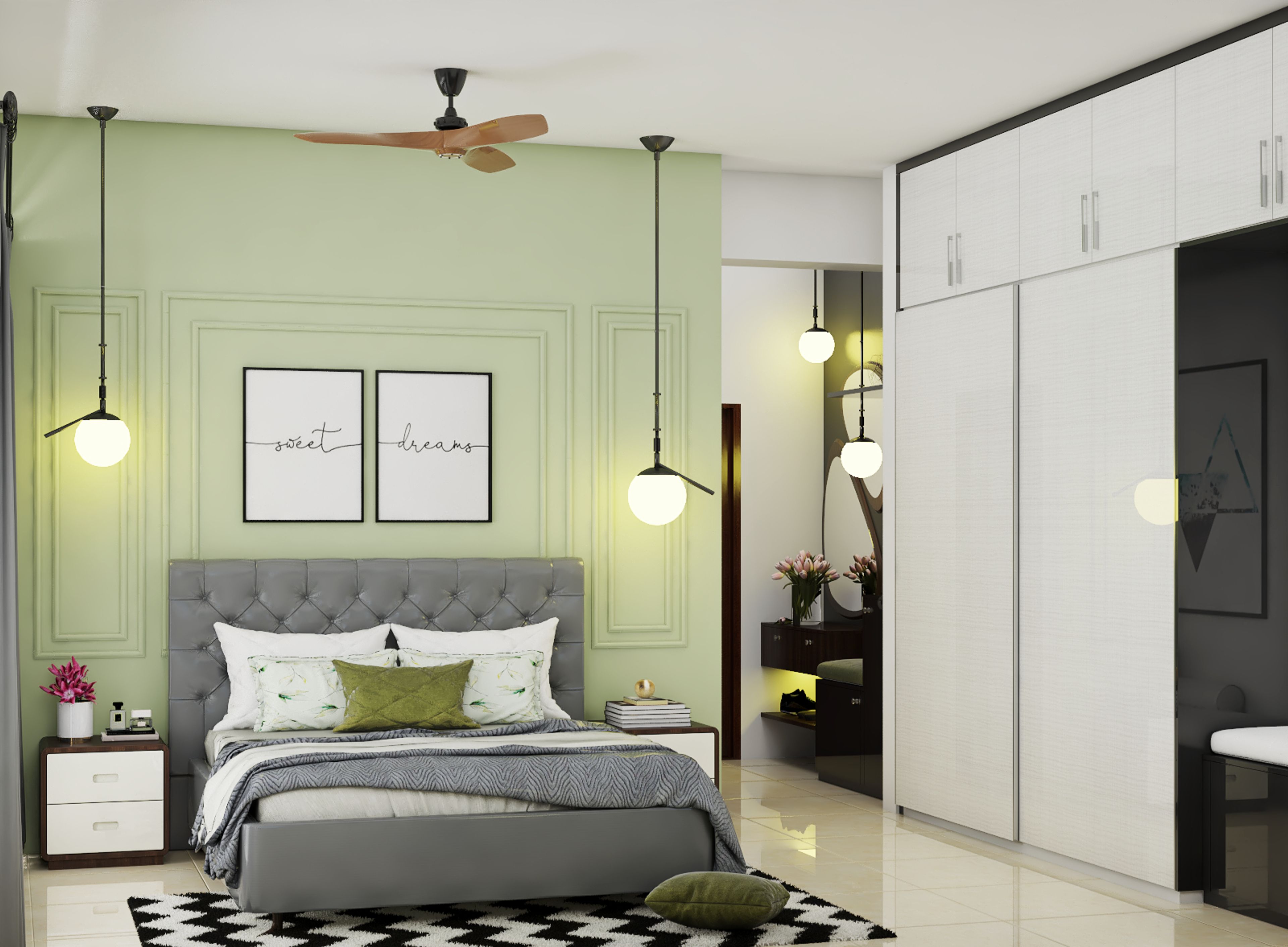 Scandinavian Minimalistic Kid’s Bedroom Livspace