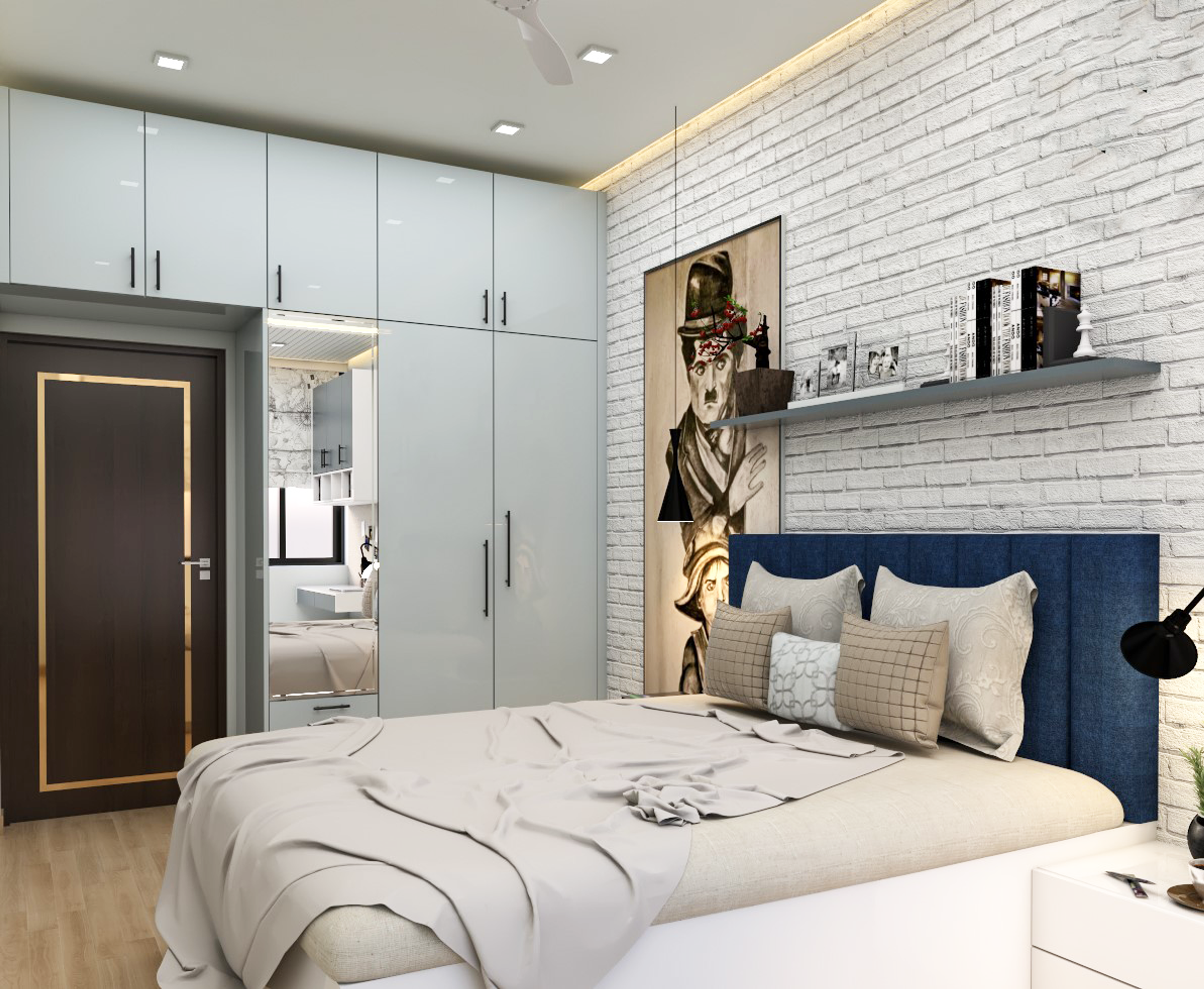 Classic Small Kids Bedroom Design - Livspace