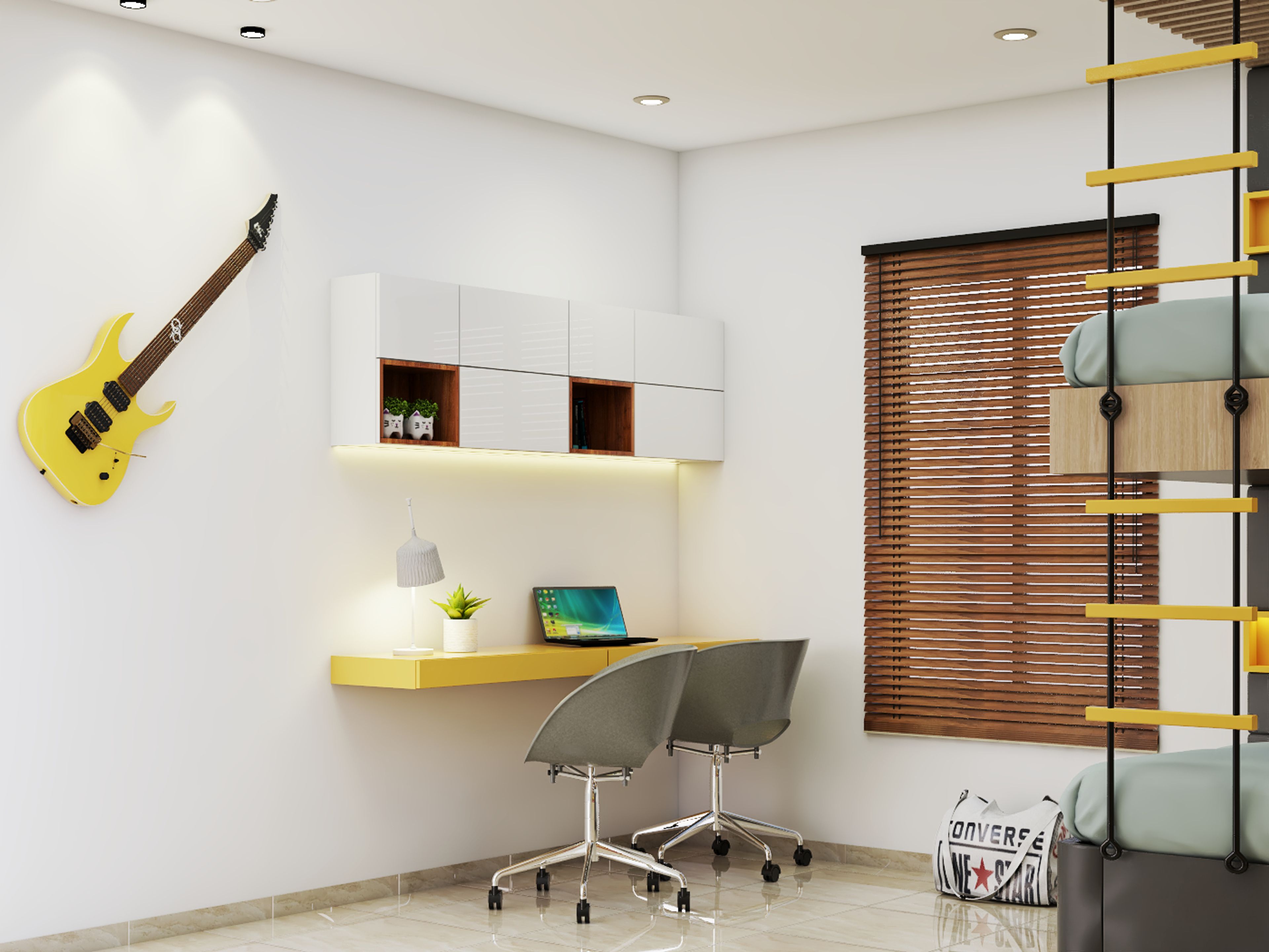 Compact Classic Style Bedroom  - Livspace