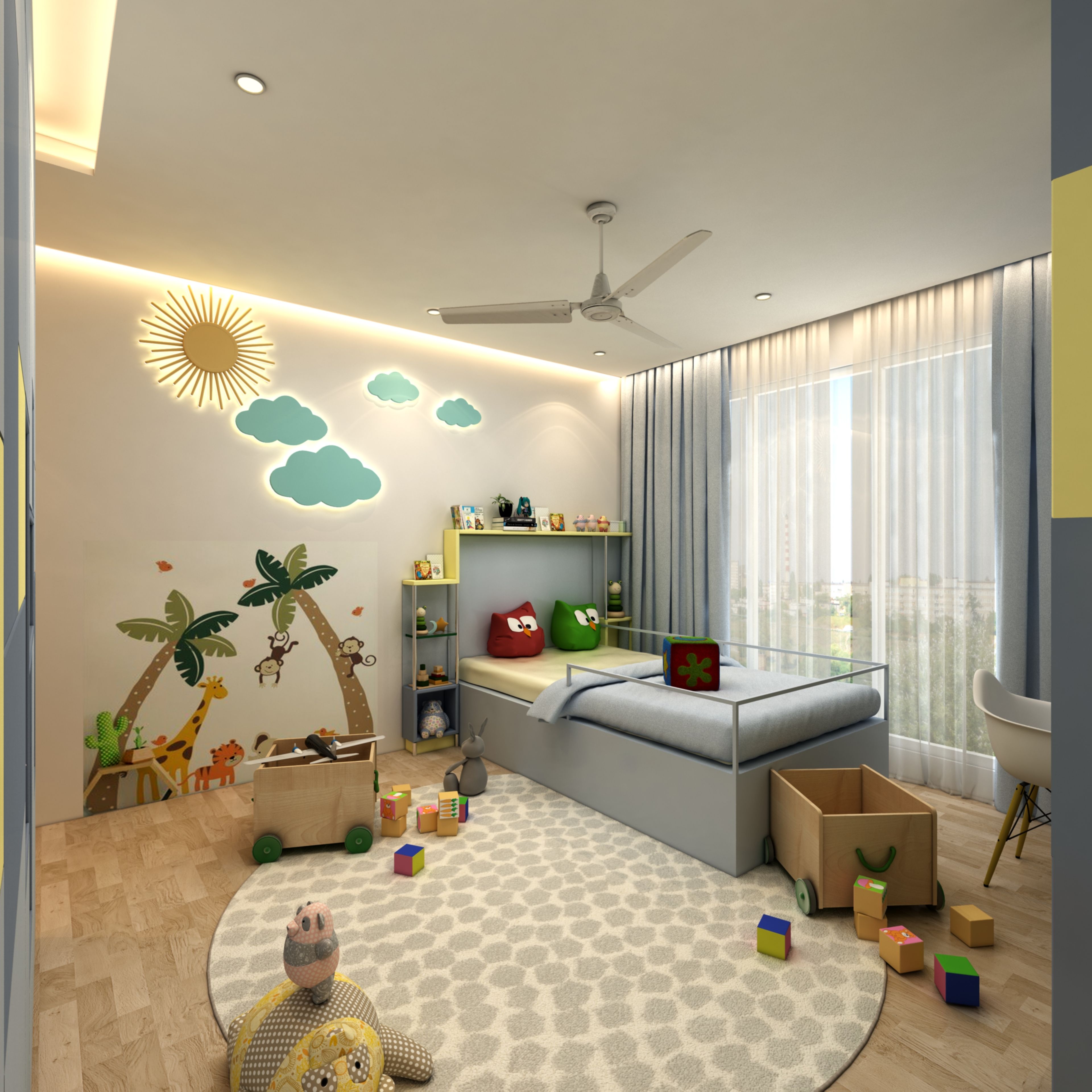 Kid's Bedroom Ideas For Preschool Kids