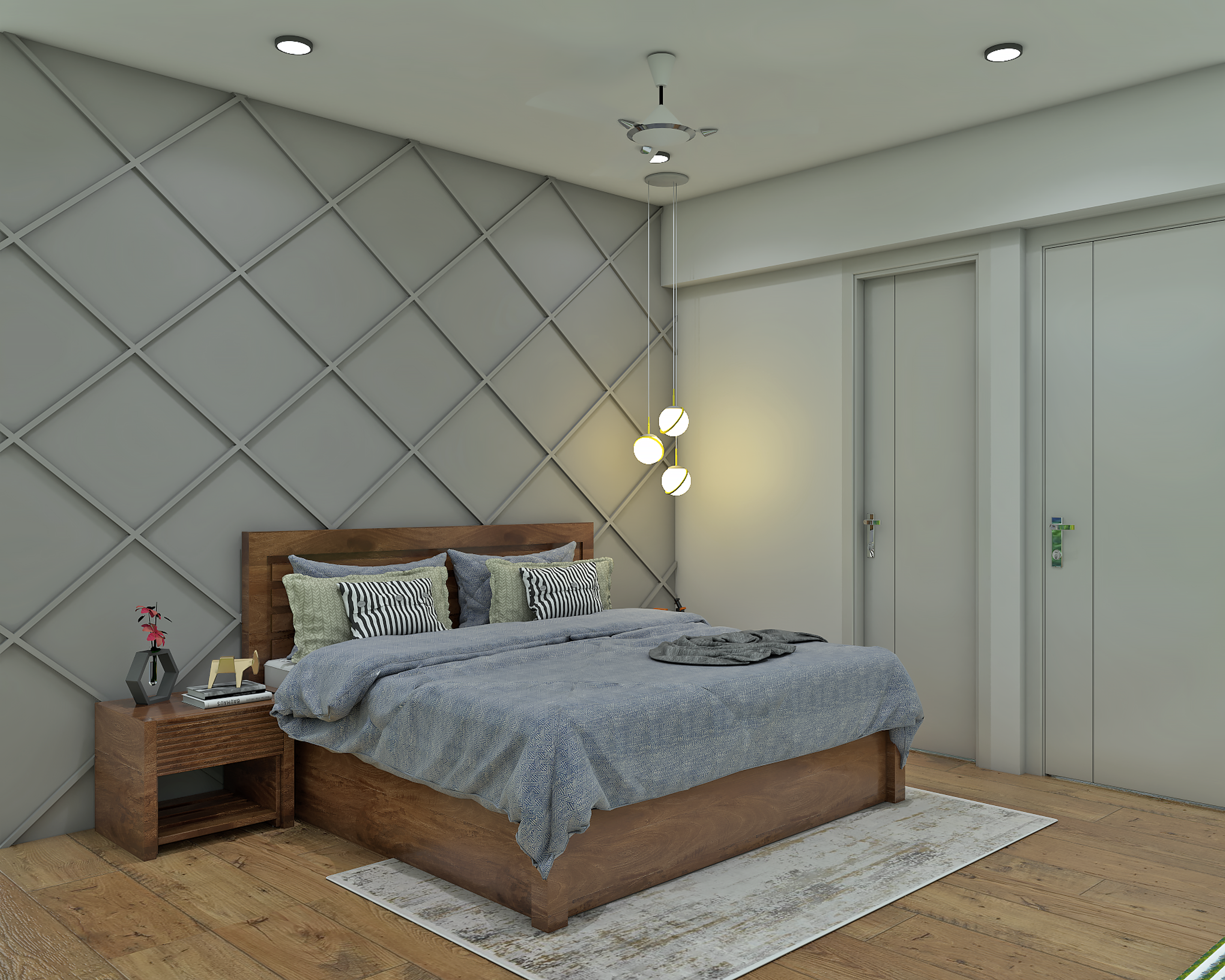 Compact Bedroom Setting