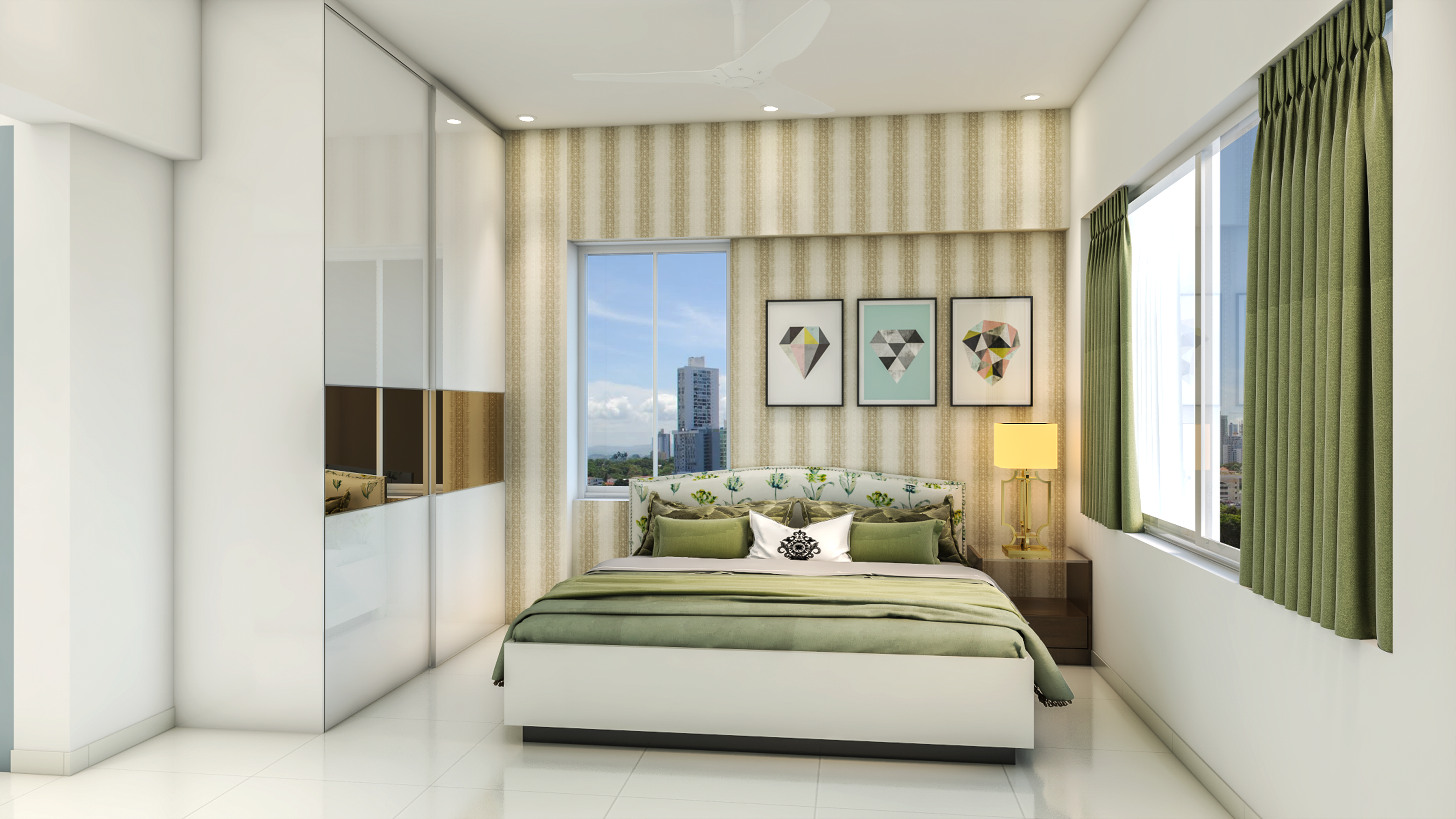 Nature Inspired Bedroom Design