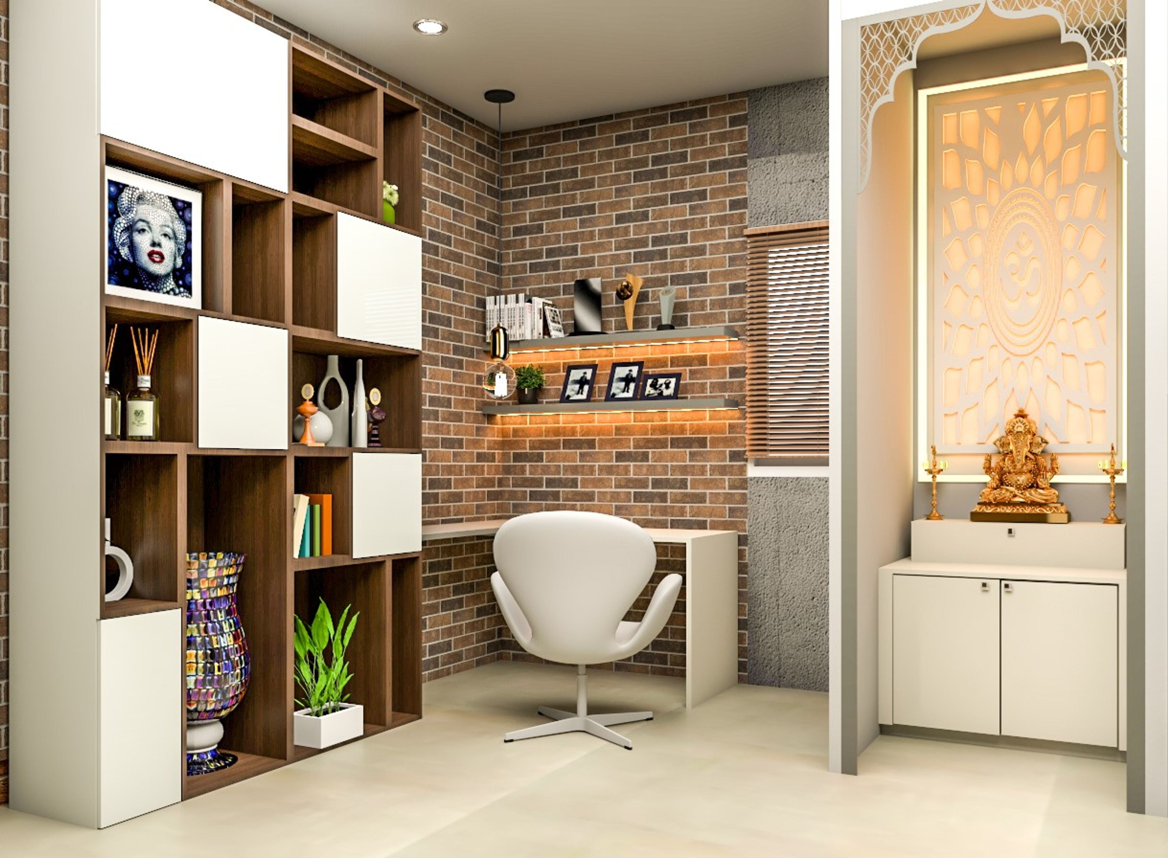 Compact Design for Home Office and Study