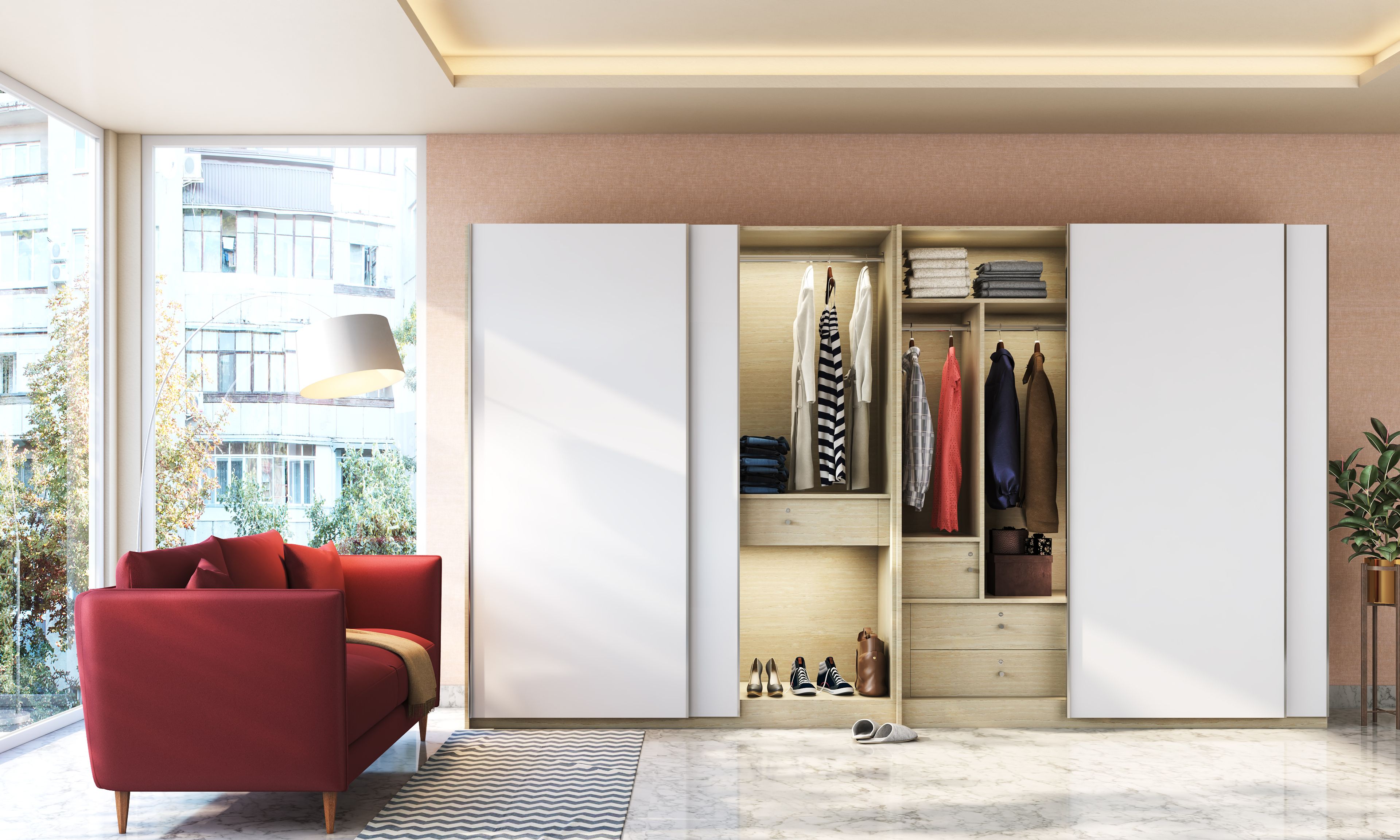 Simple Sliding Wardrobe