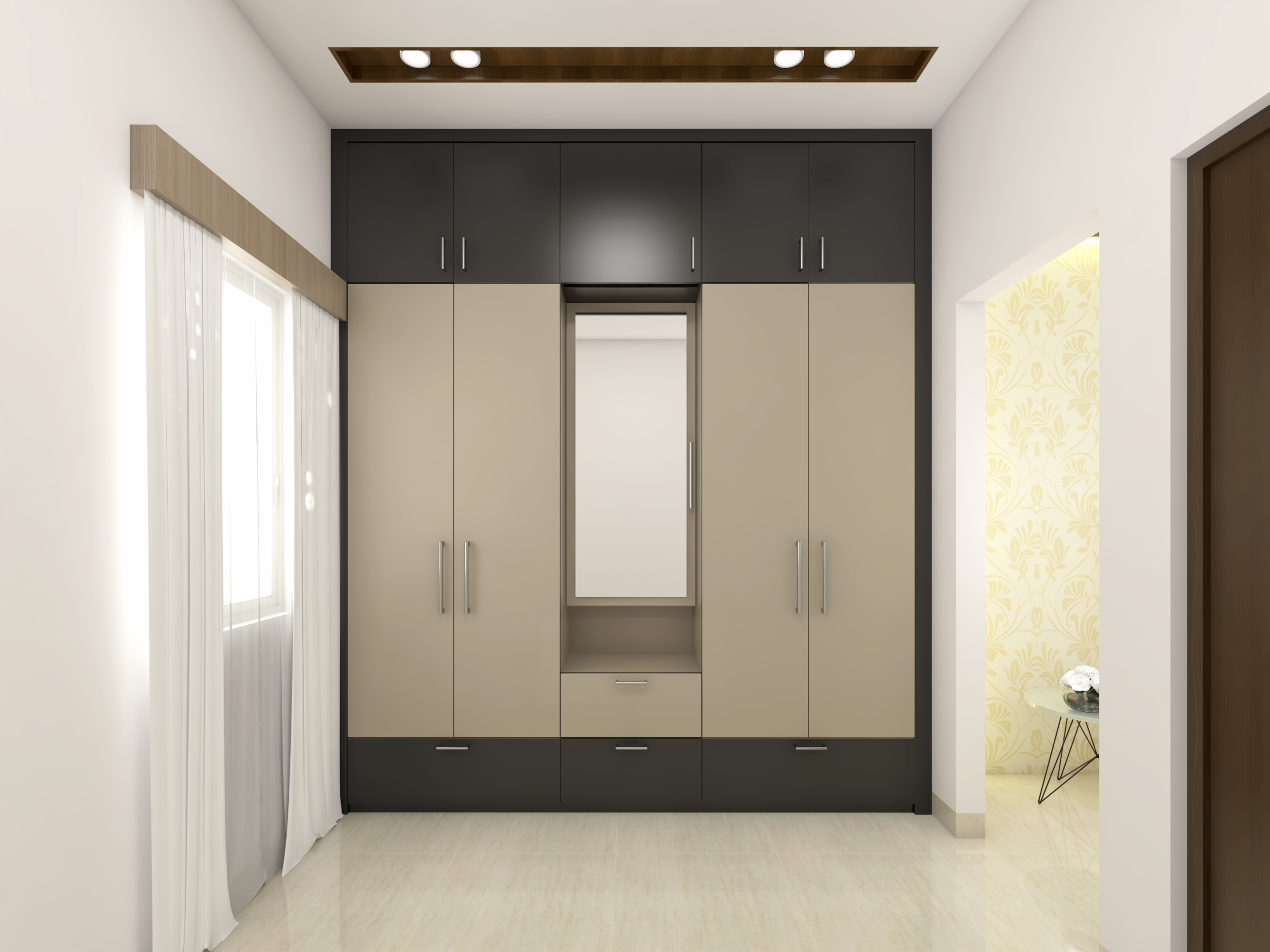 Simple Wardrobe With Max Storage