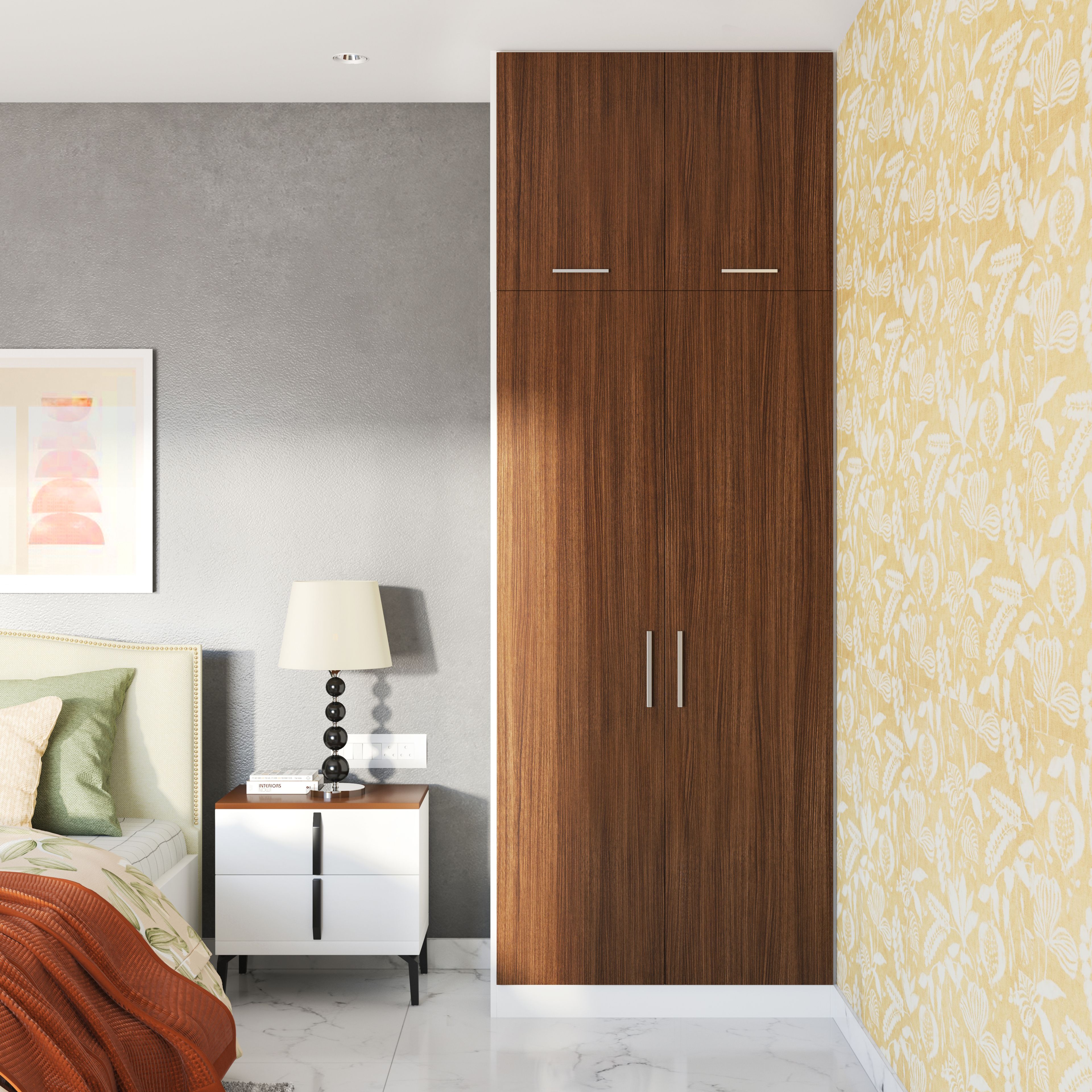 Low-Cost, Contemporary and Space-Efficient Wardrobe