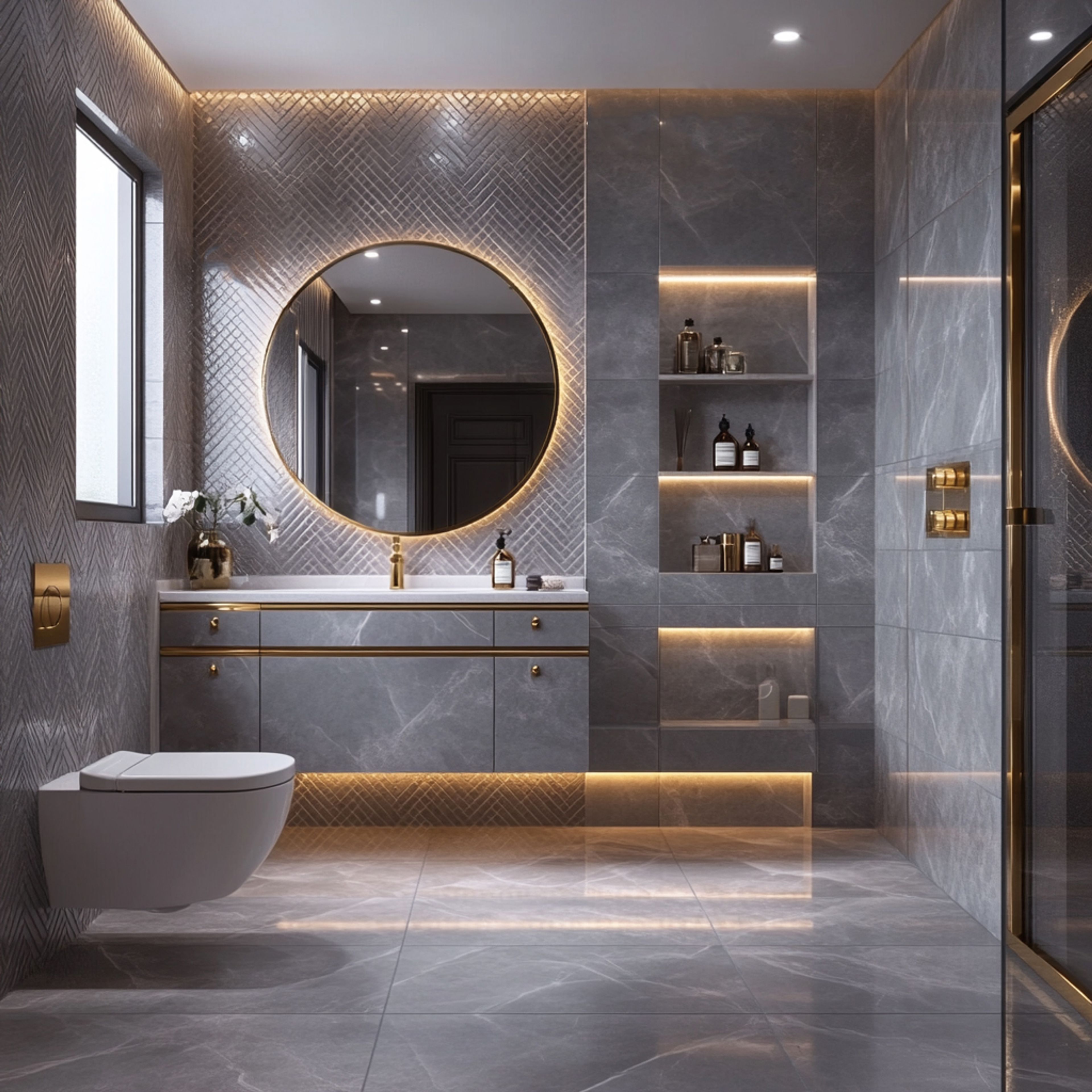 100 Modern Bathroom Tile Designs Ideas For Your Bathroom Interiors 