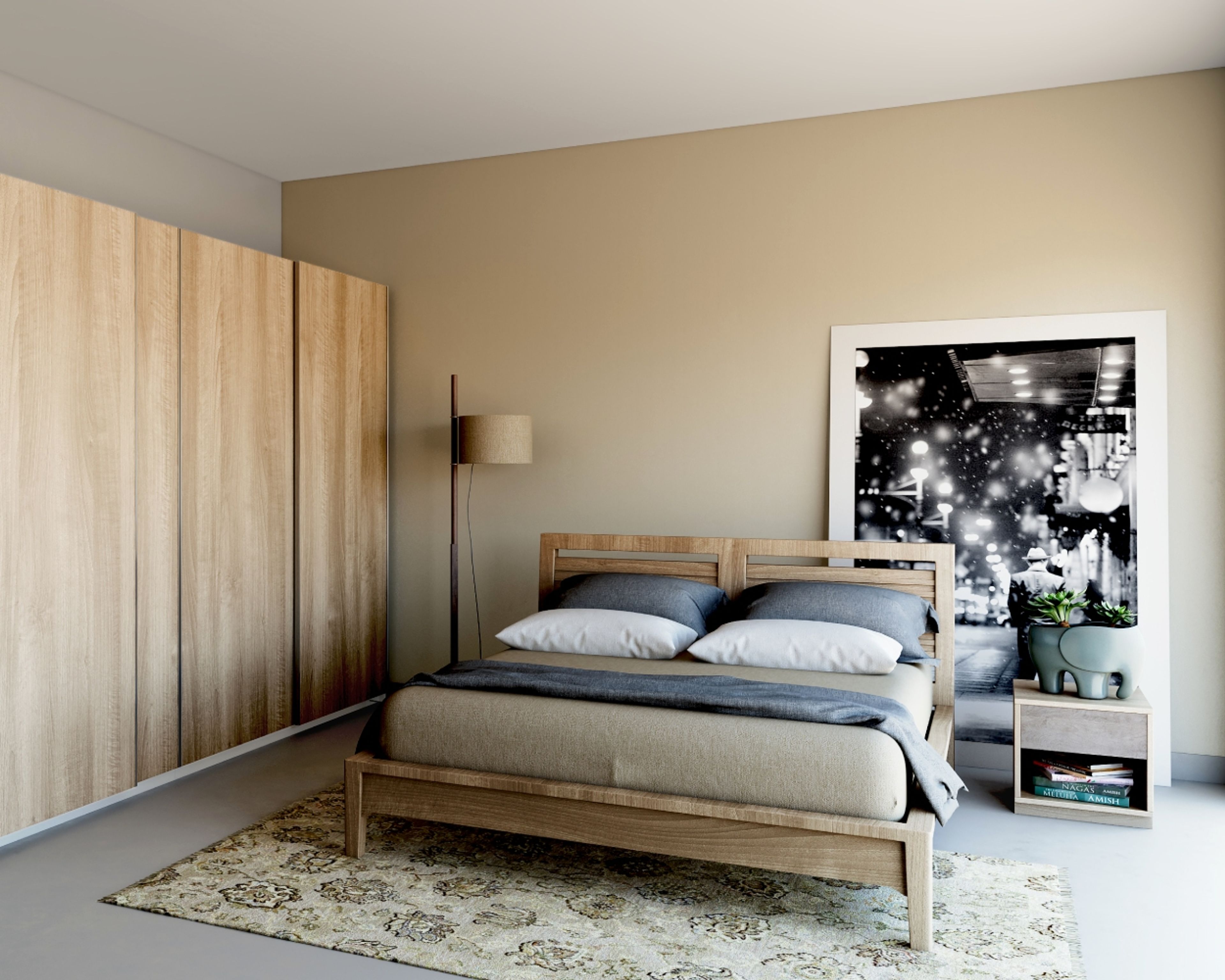 Light Beige Wall Paint Design