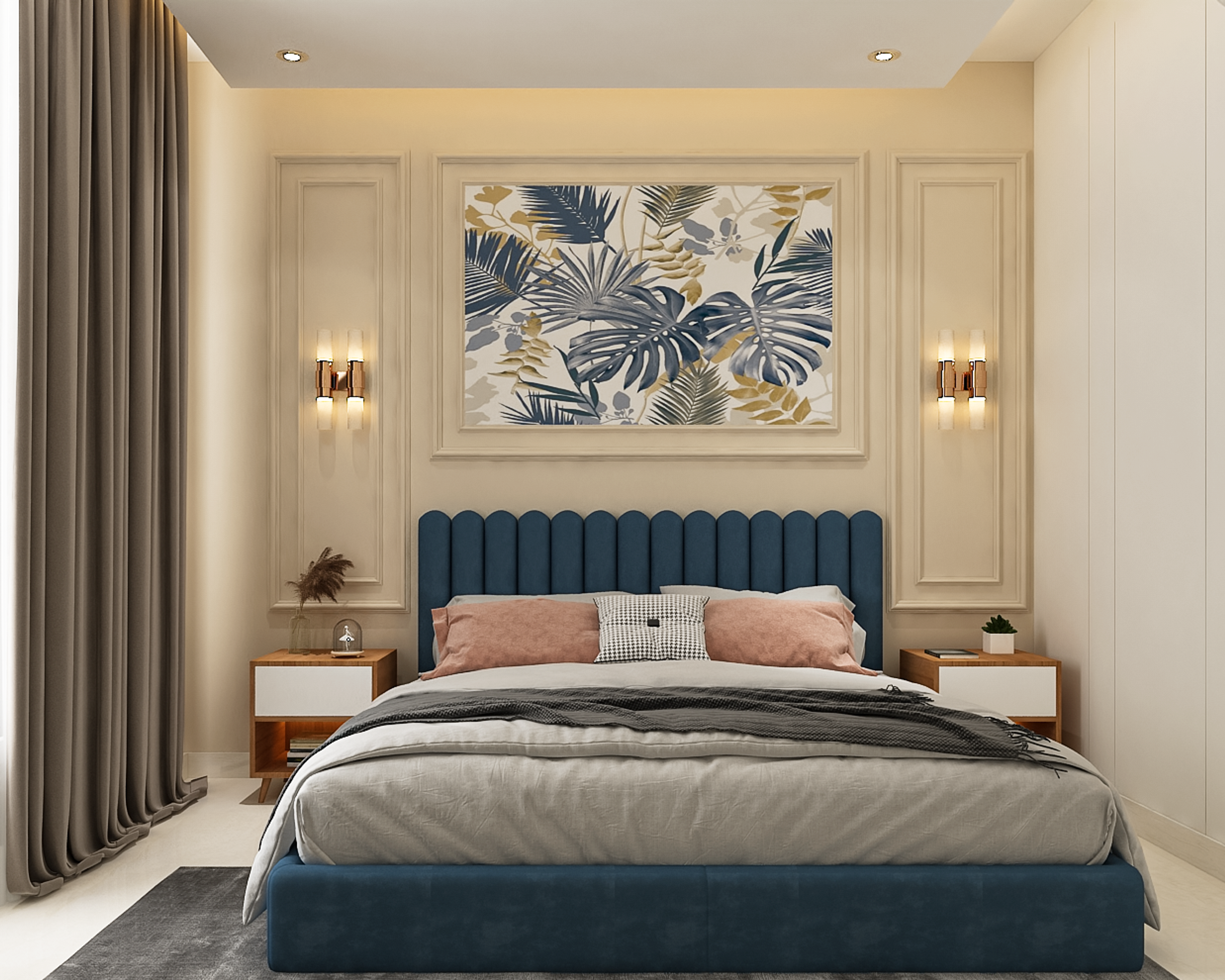 Spacious Guest Bedroom - Livspace