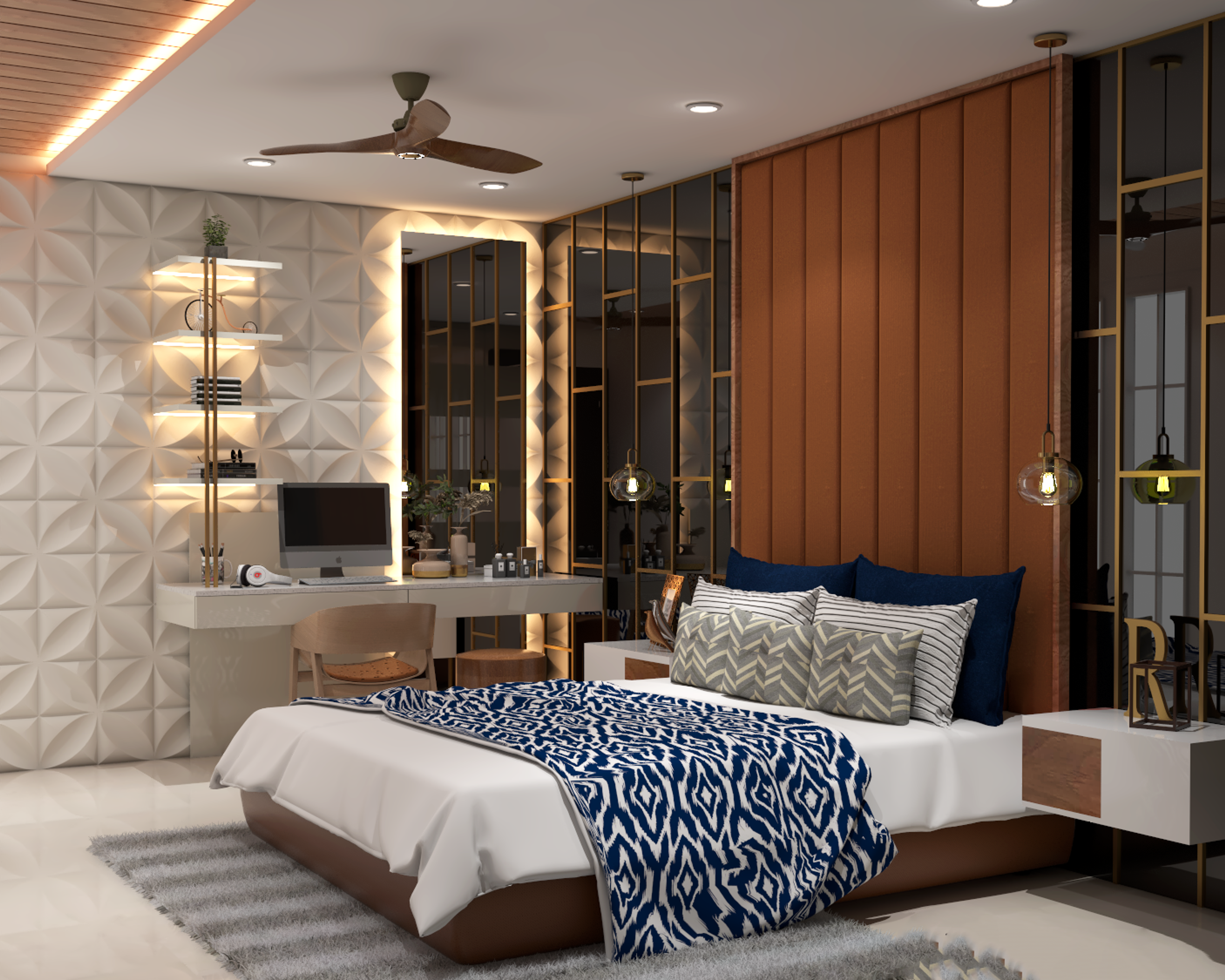 Luxurious Master Bedroom - Livspace