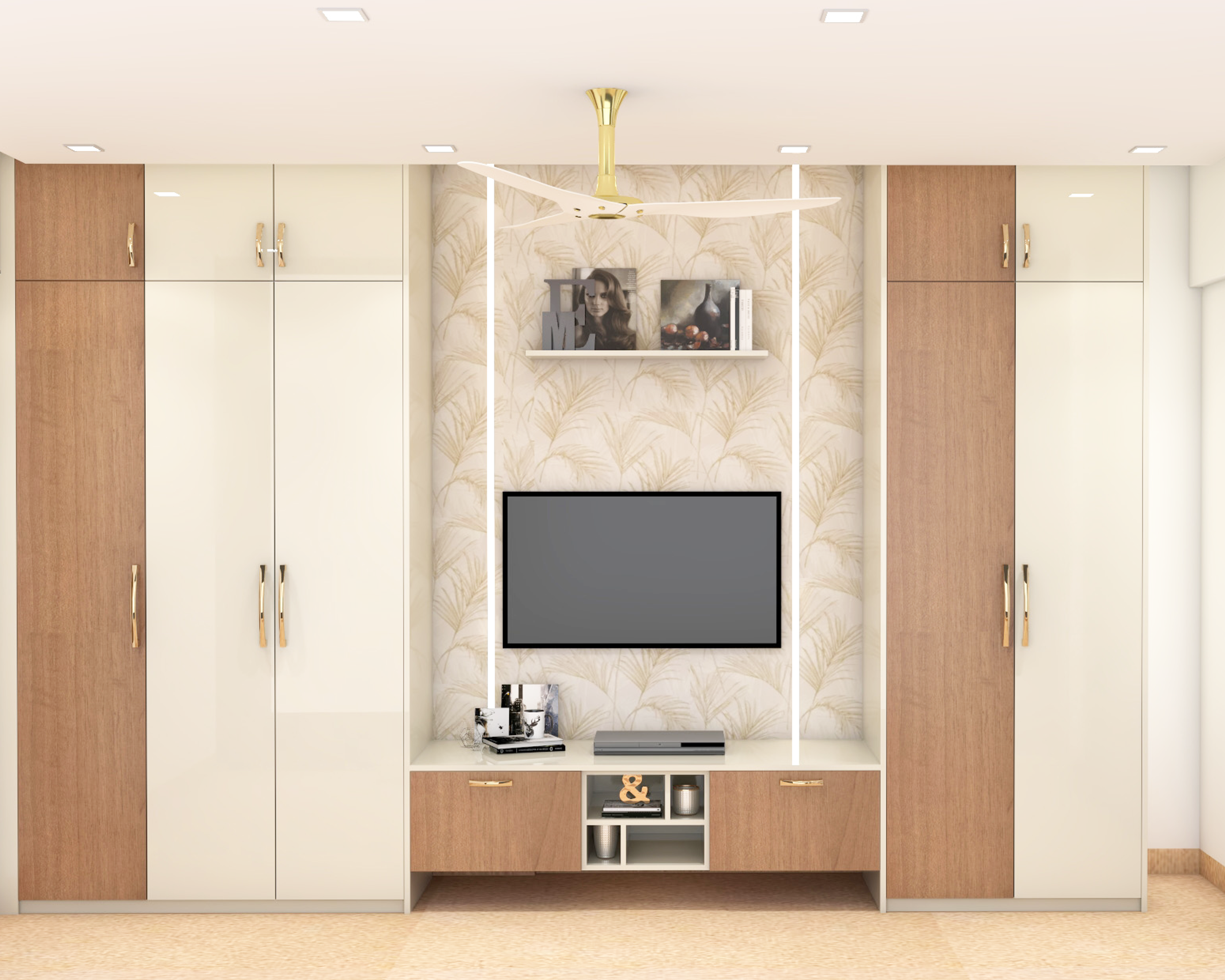 Contemporary Master Bedroom - Livspace