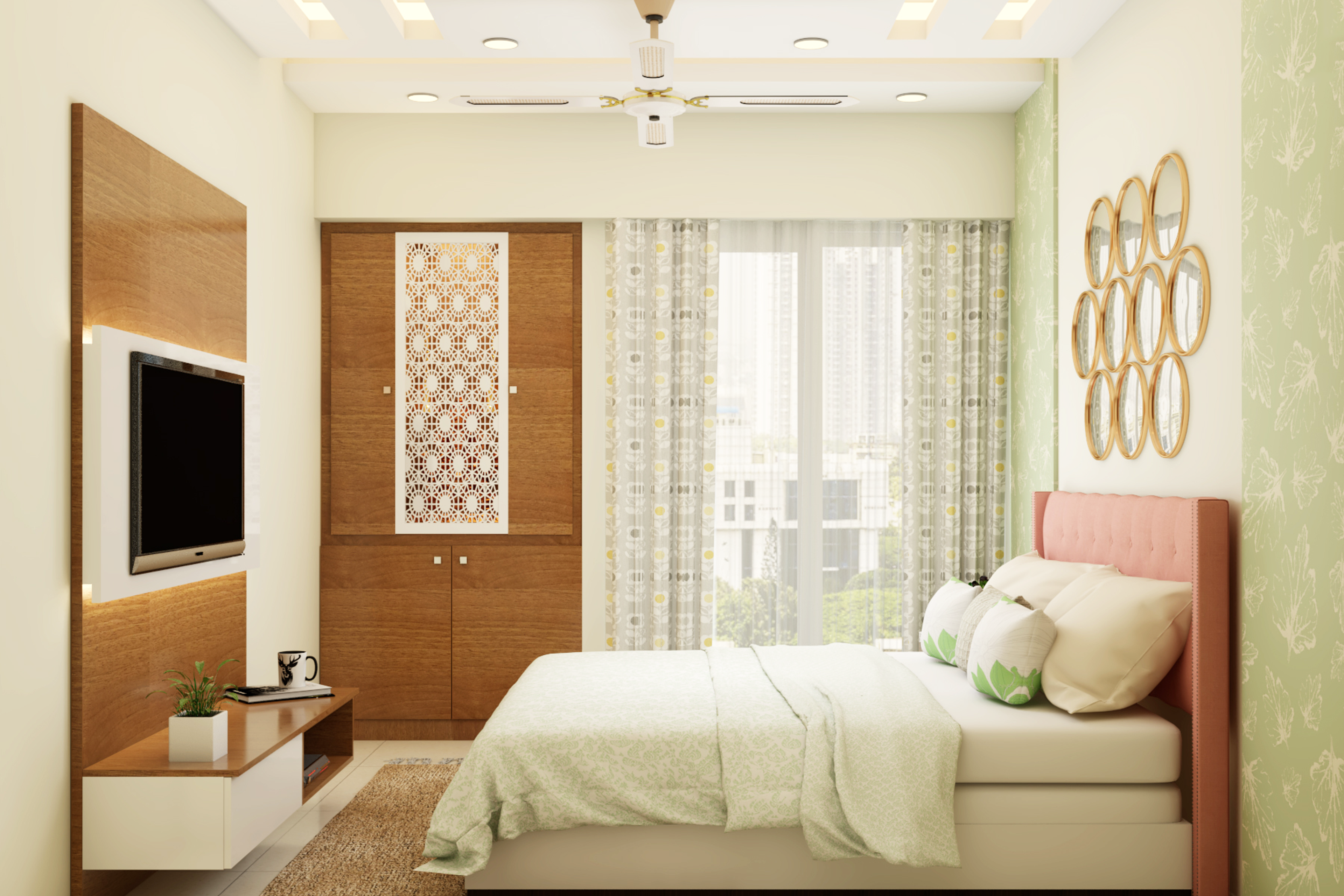 Low Maintenance Master Bedroom - Livspace