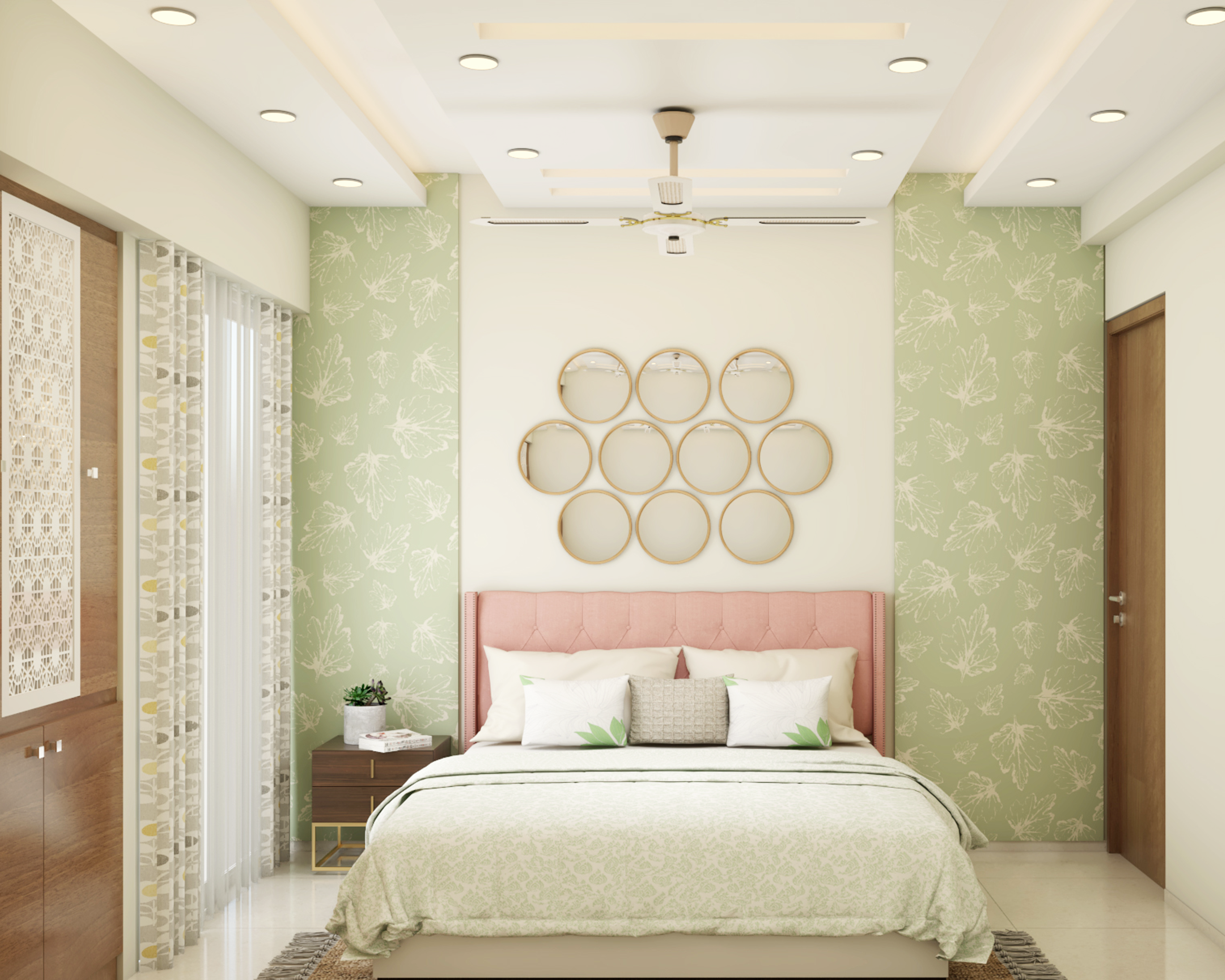 Modern Easy To Maintain Master Bedroom For Compact Spaces