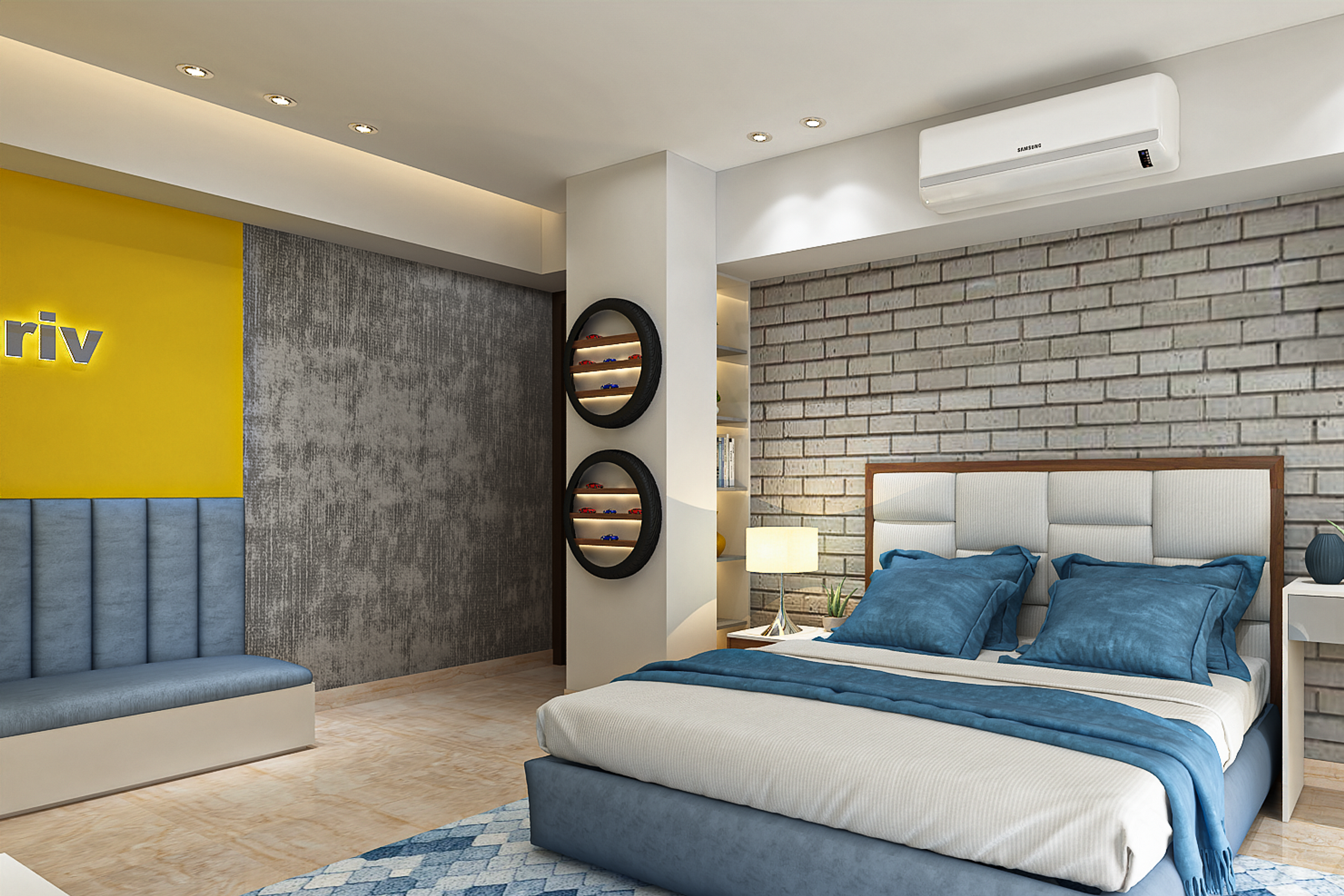 Modern Bedroom Design - Livspace