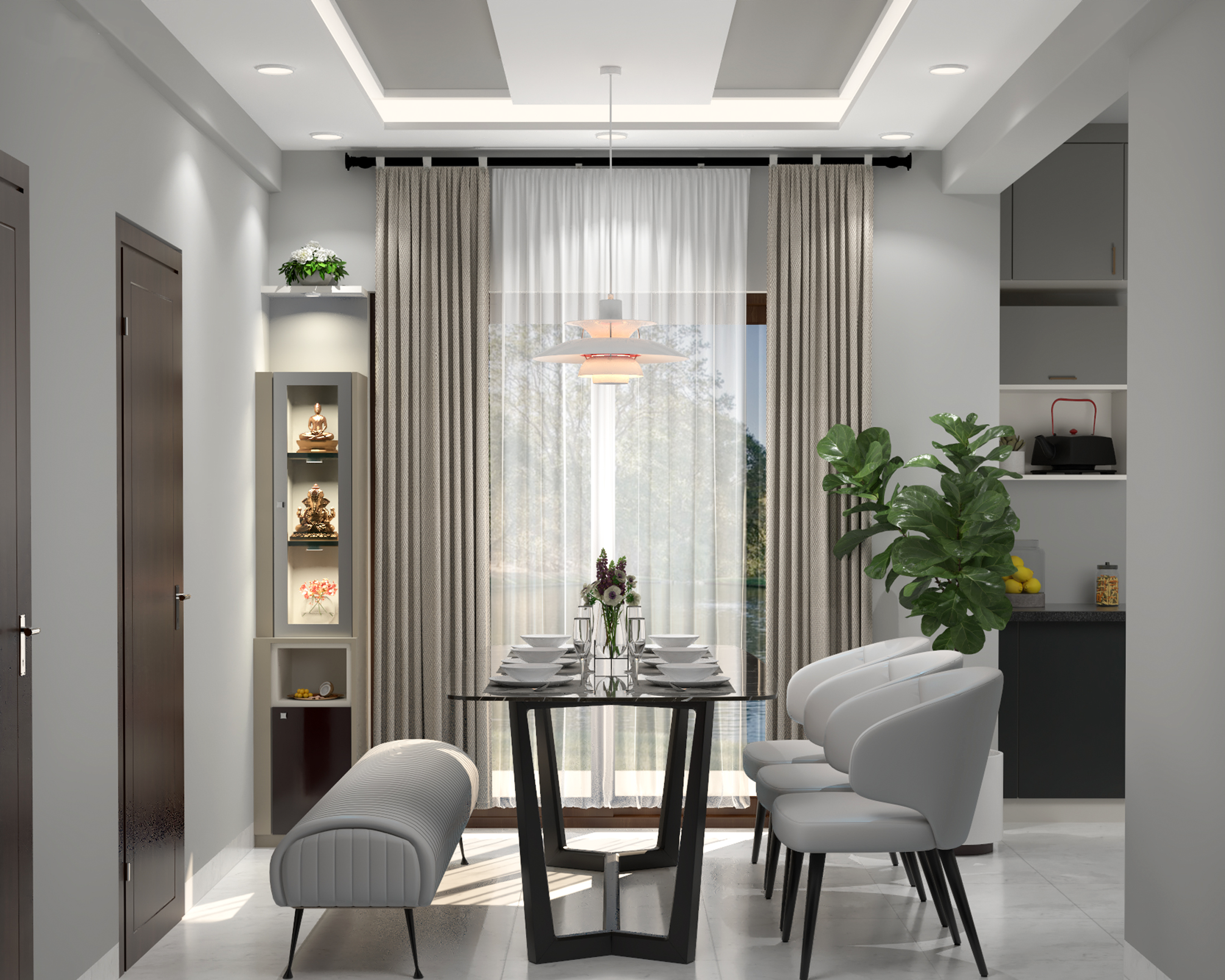 Modern Dining Room Design - Livspace