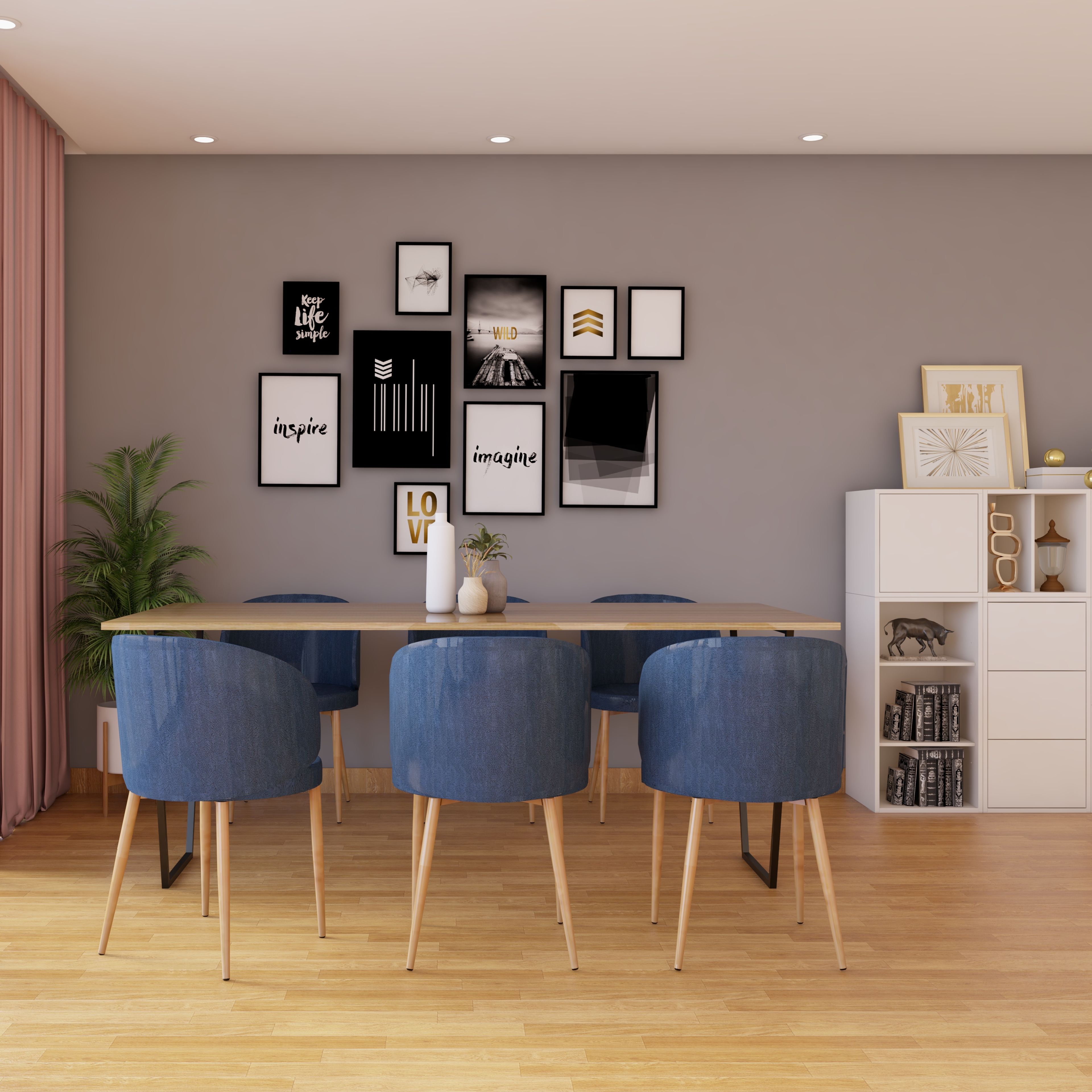 Modern Dining Room - Livspace