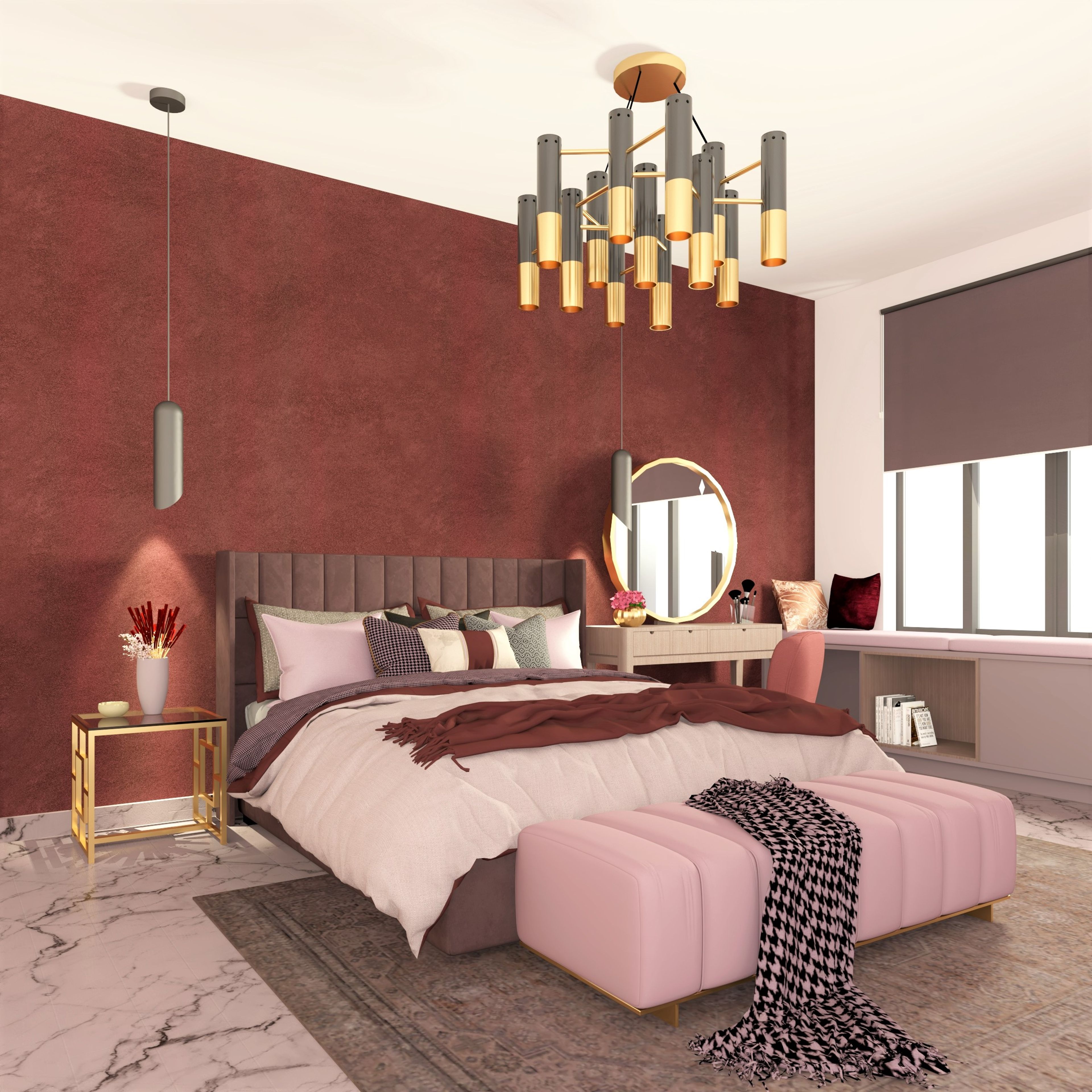 Classic Guest Bedroom - Livspace