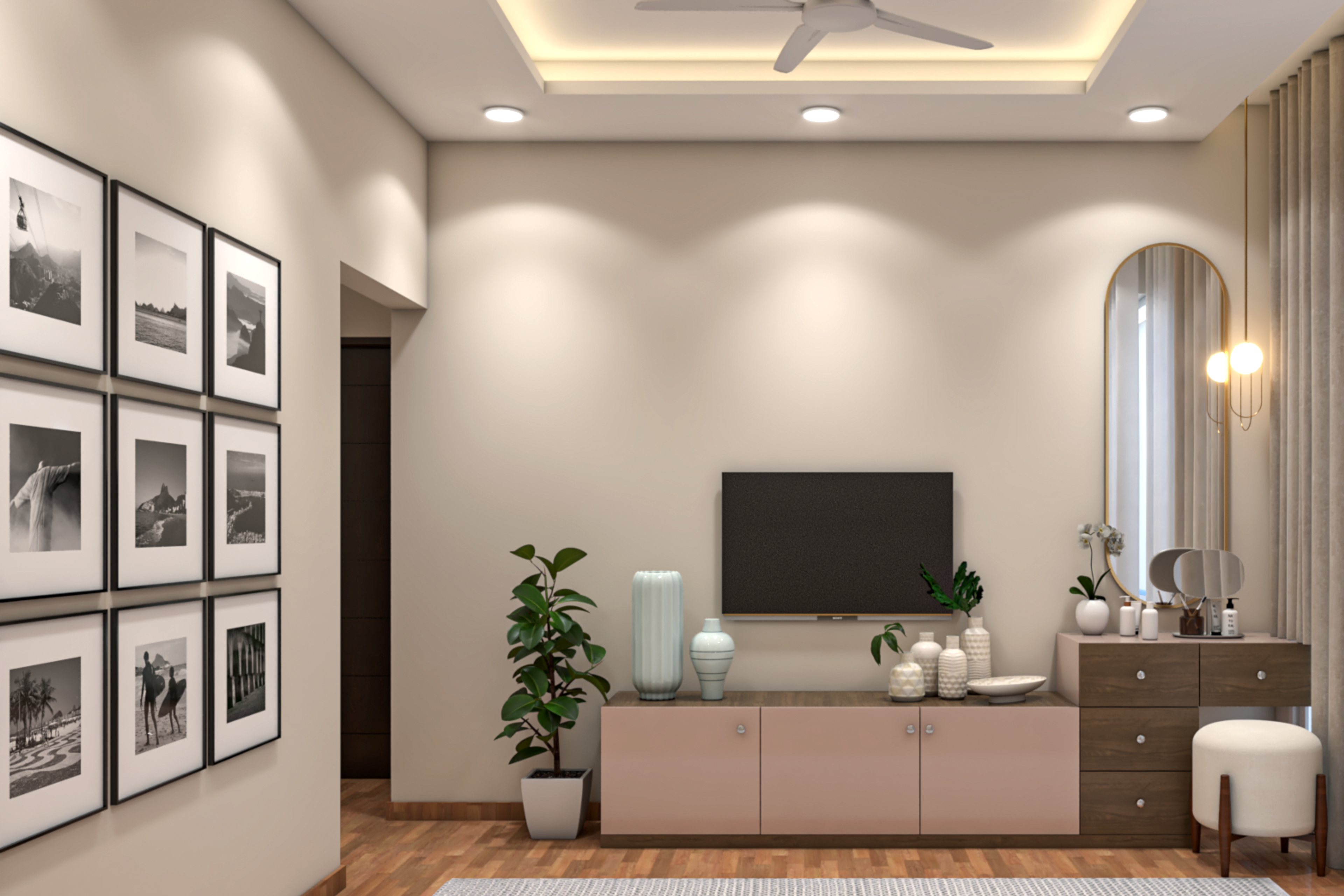 Modern Guest Bedroom - Livspace