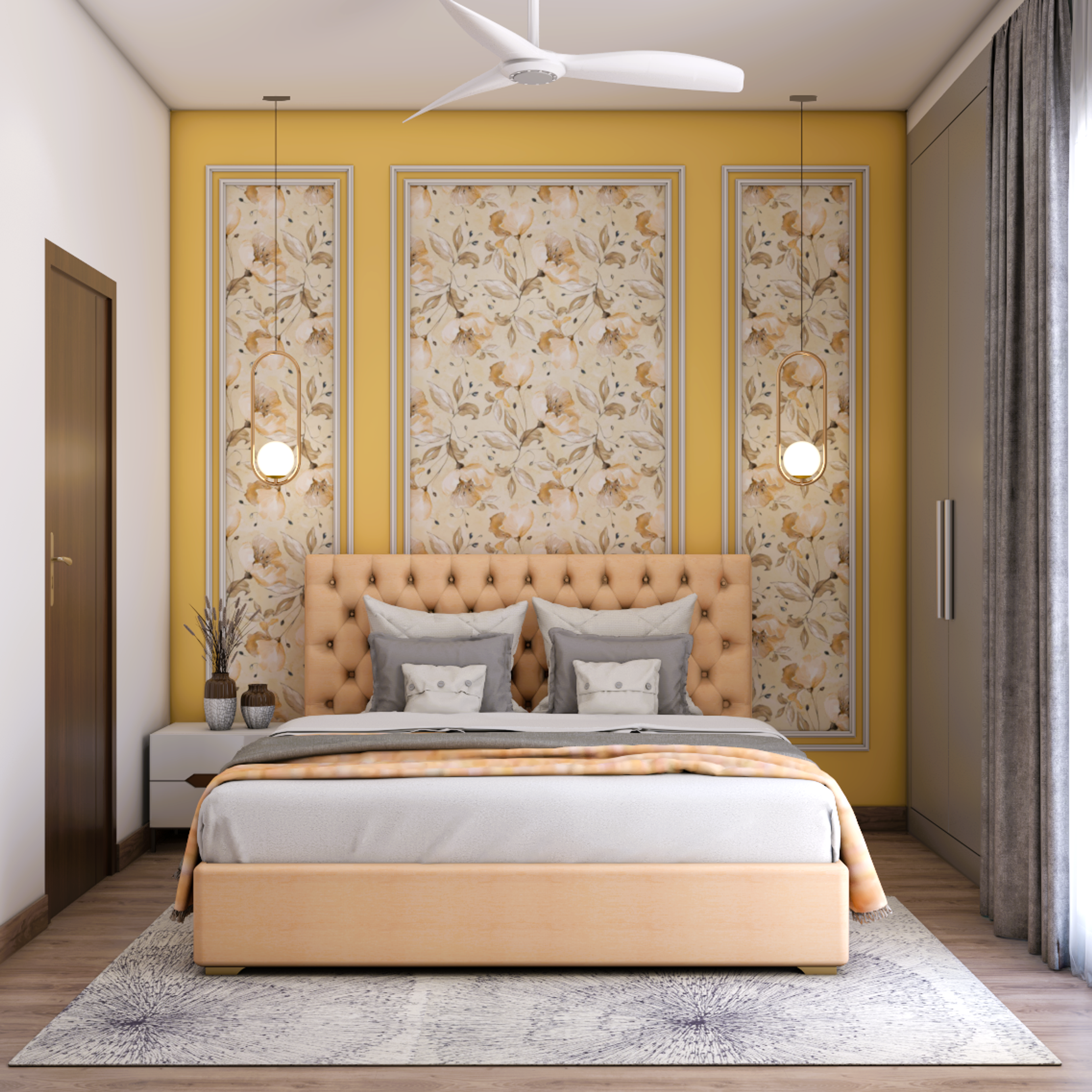 Modern Guest Bedroom - Livspace