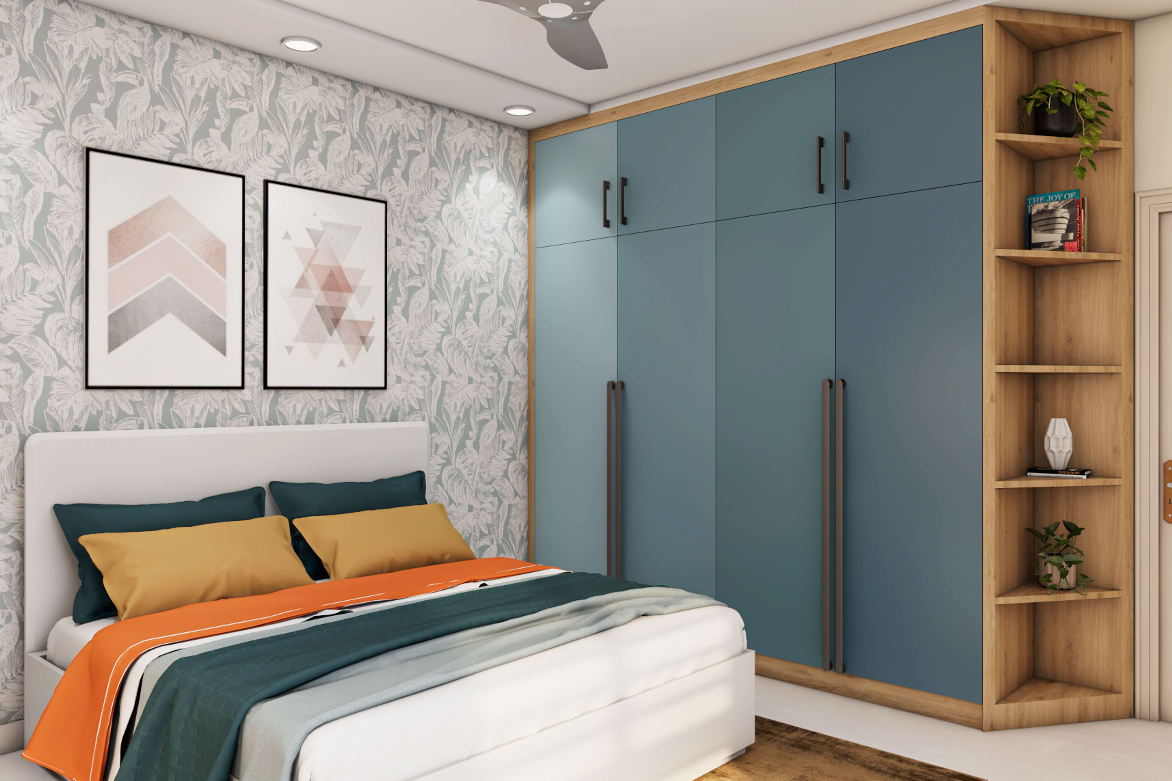 Contemporary Kid's Bedroom Design With Colourful Interiors