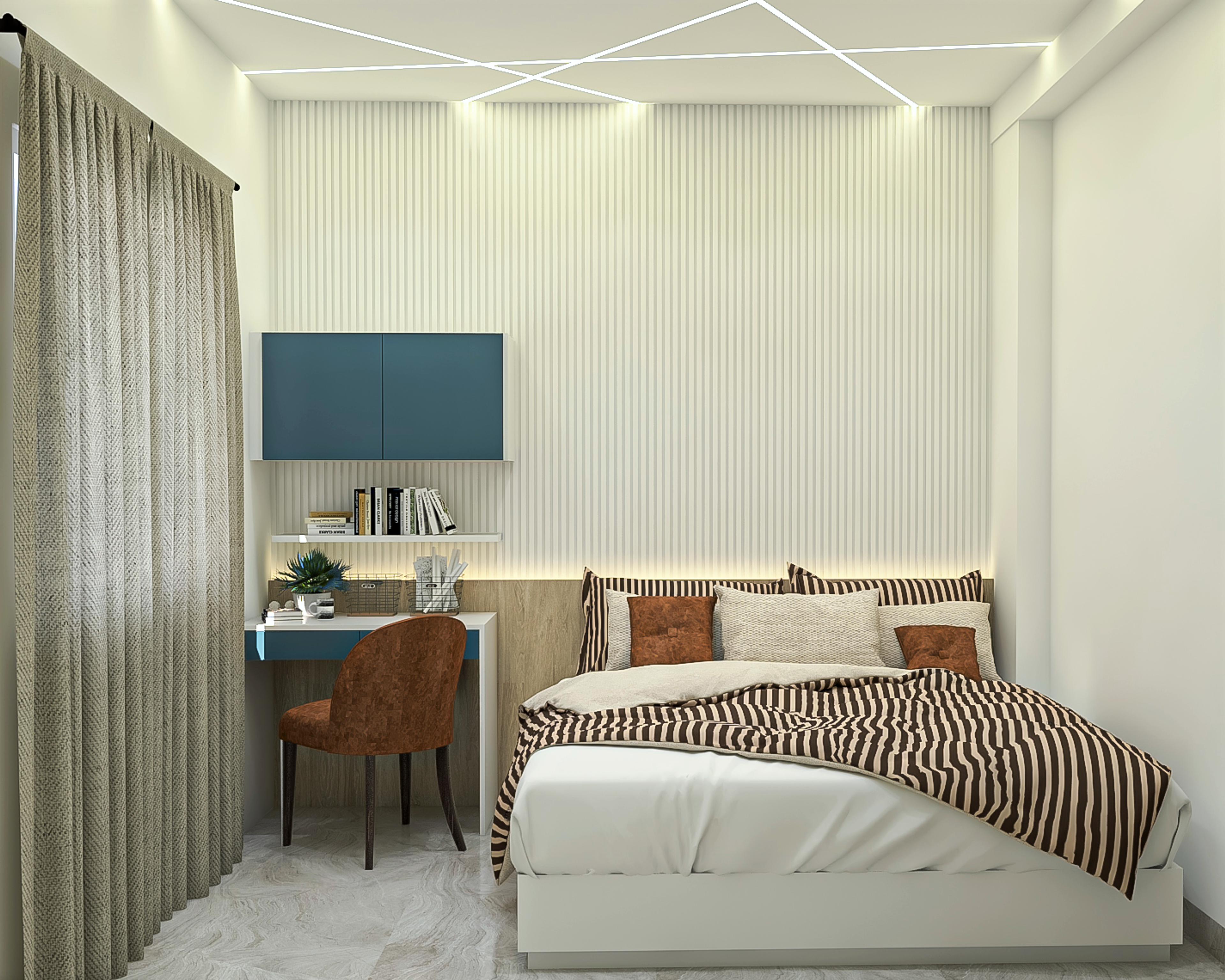 Modern Style Multi-Functional Kids' Bedroom Design