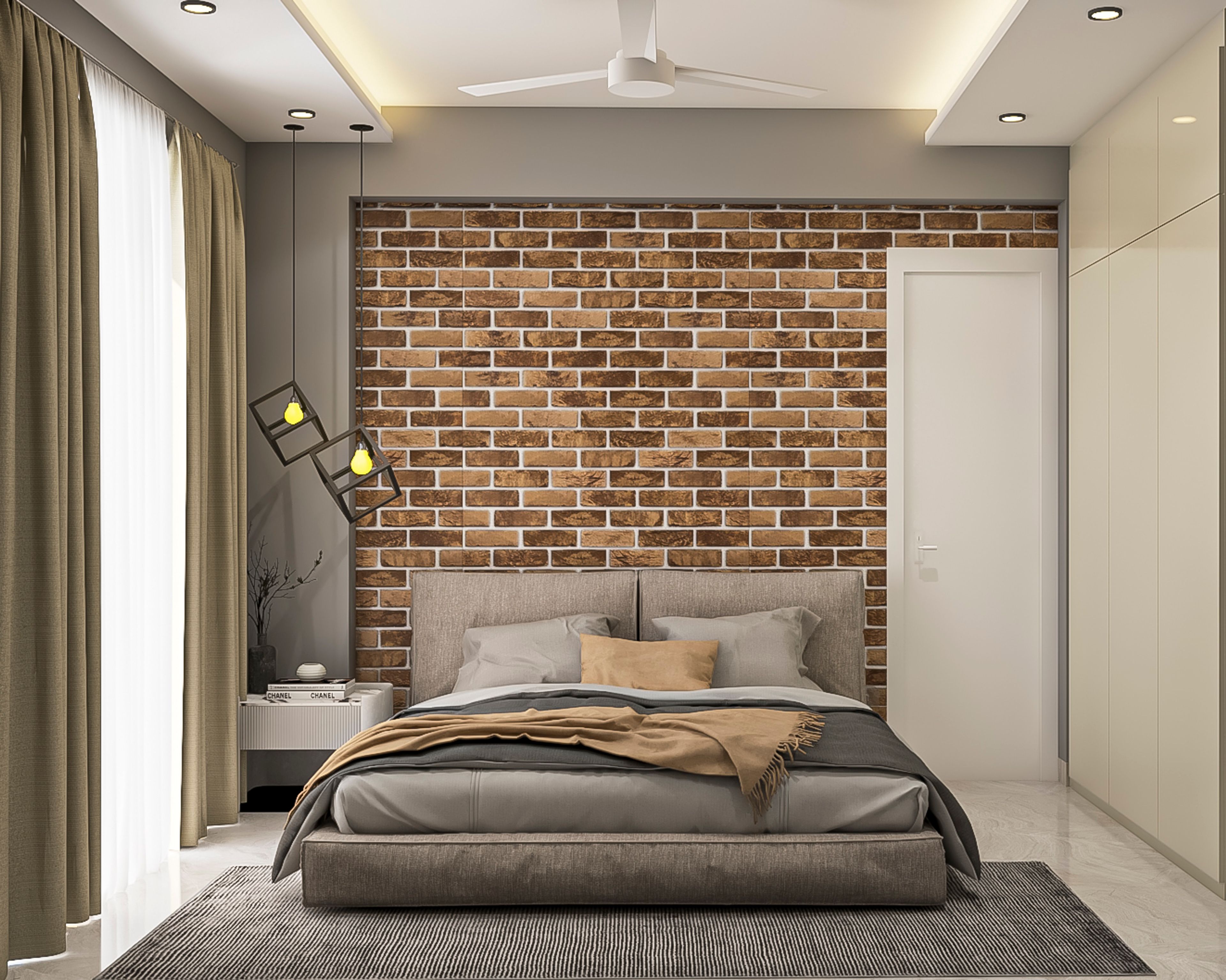 Modern Style Compact Kids’ Bedroom Design