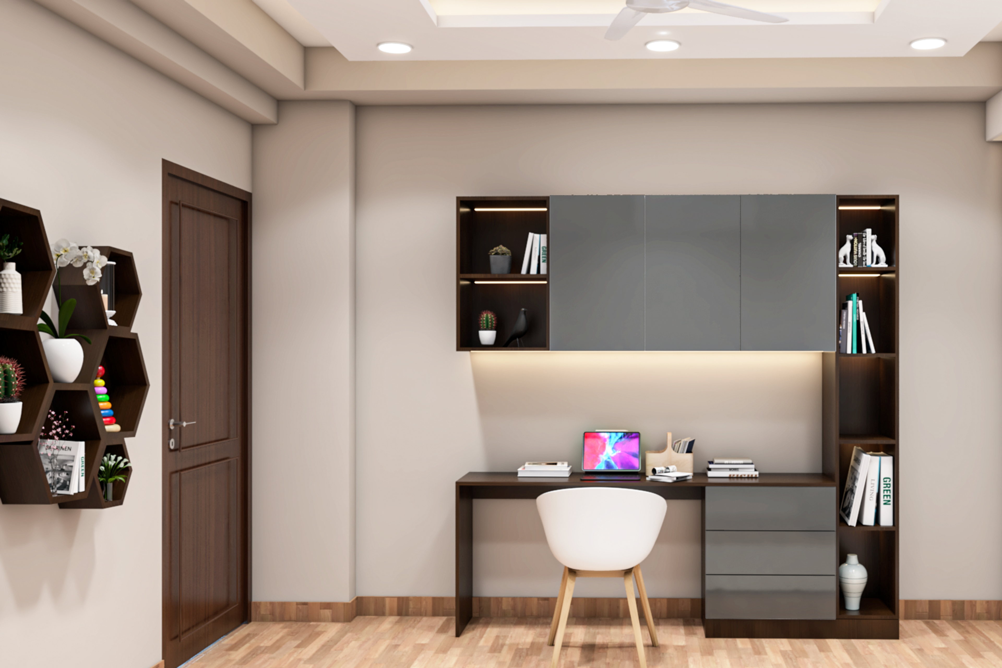 Vibrant Kid's Bedroom Design - Livspace