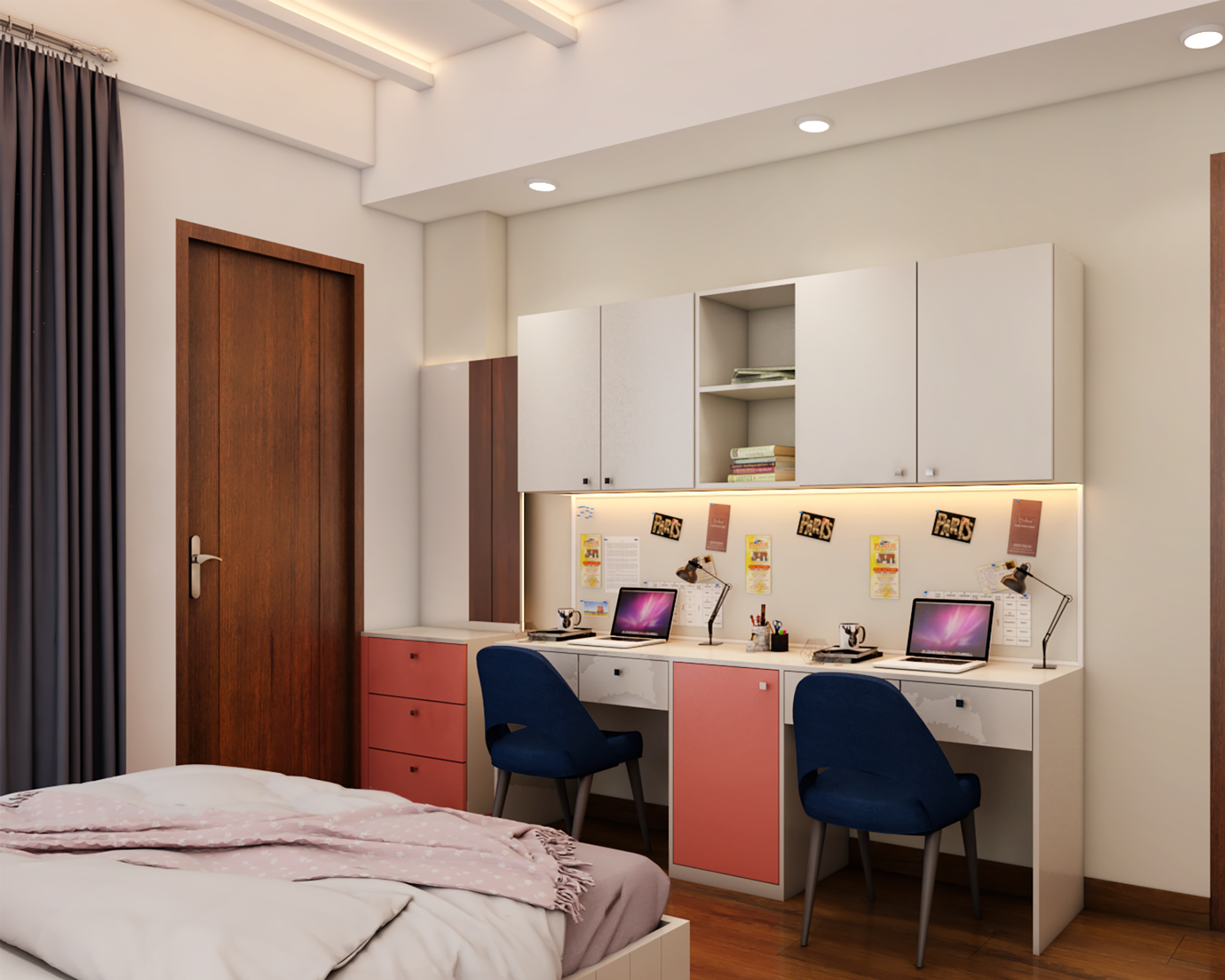 Contemporary Kid's Bedroom - Livspace