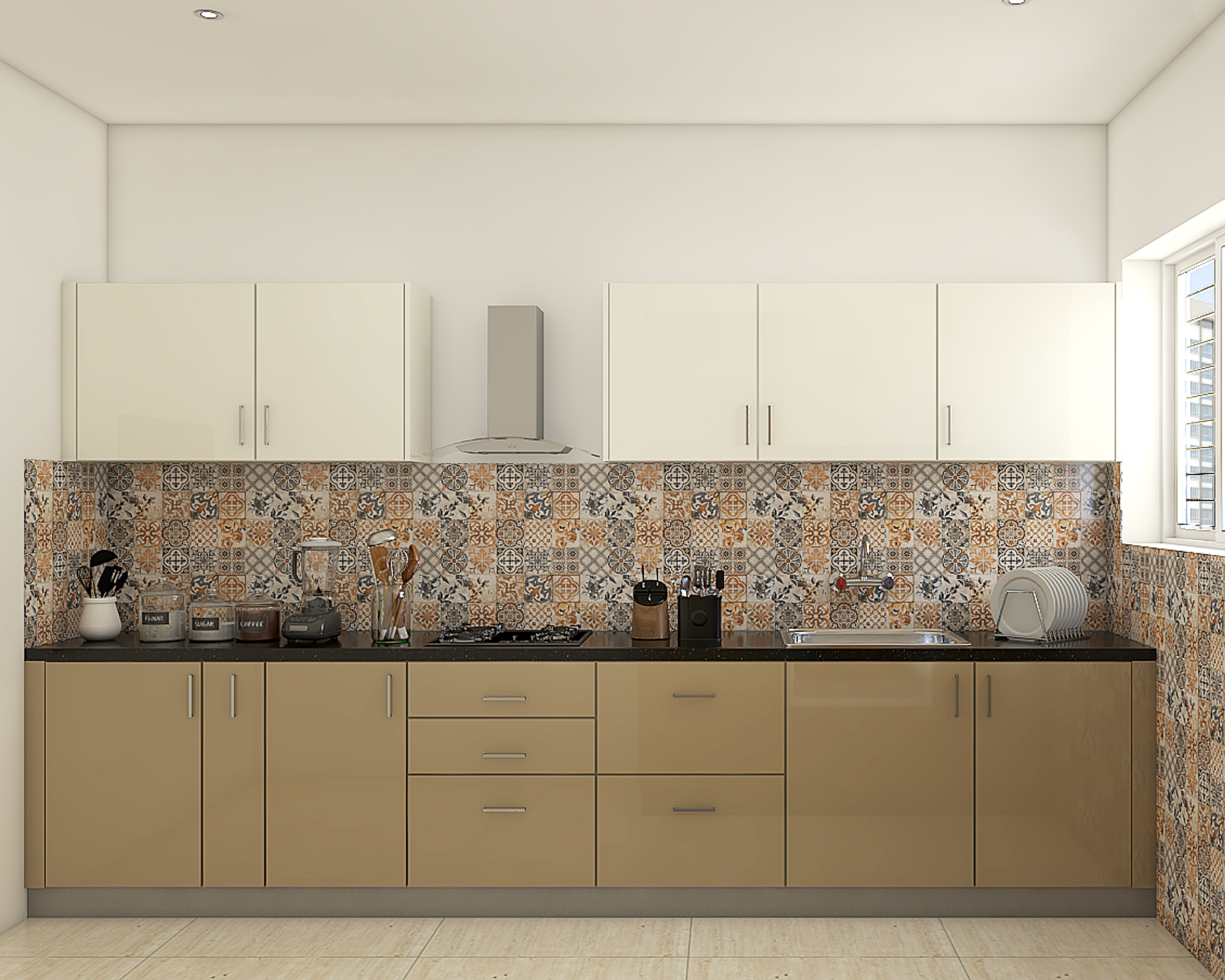 Modern Kitchen For Rent - Livspace