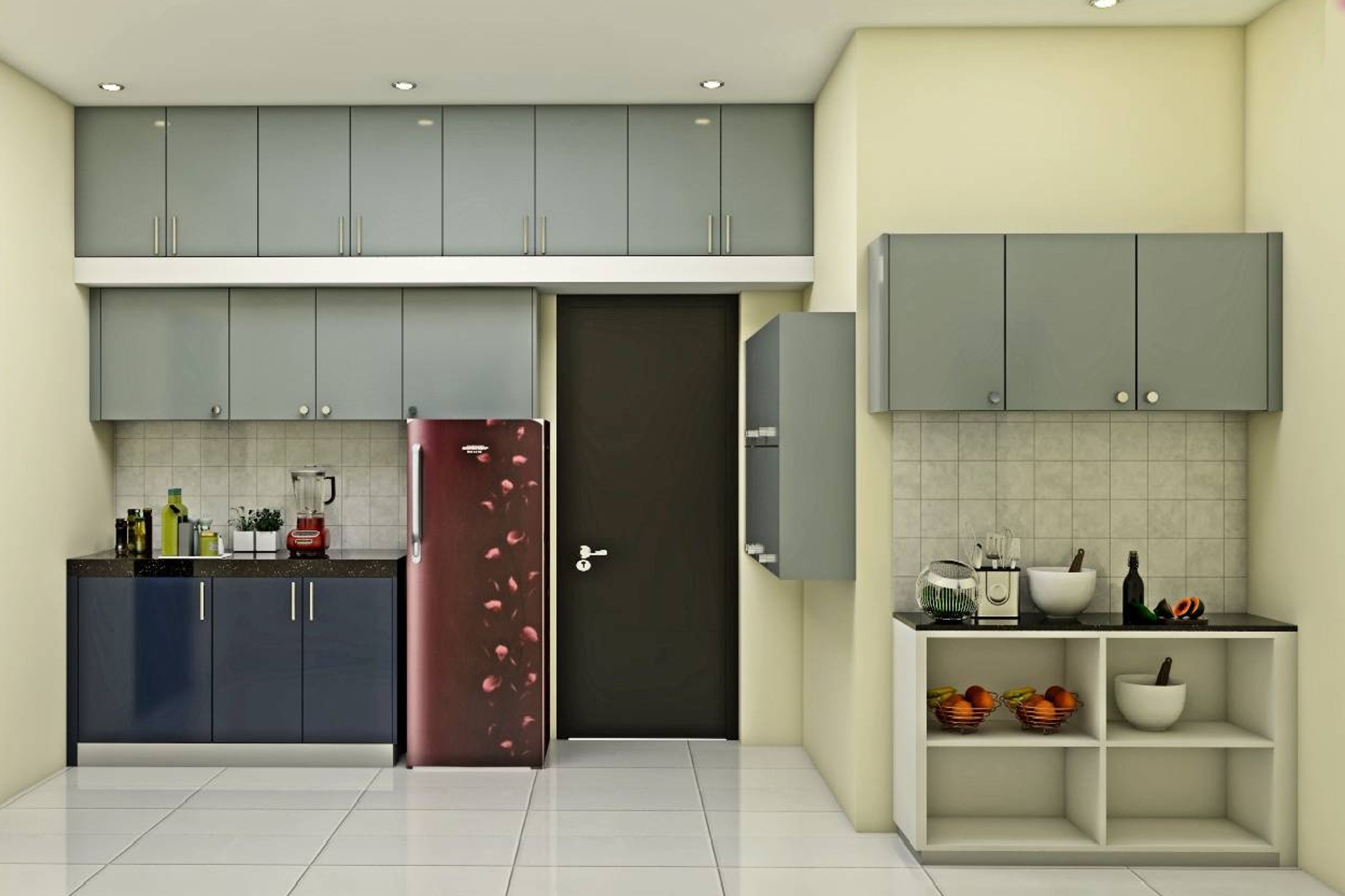 Modern Parallel Kitchen - Livspace