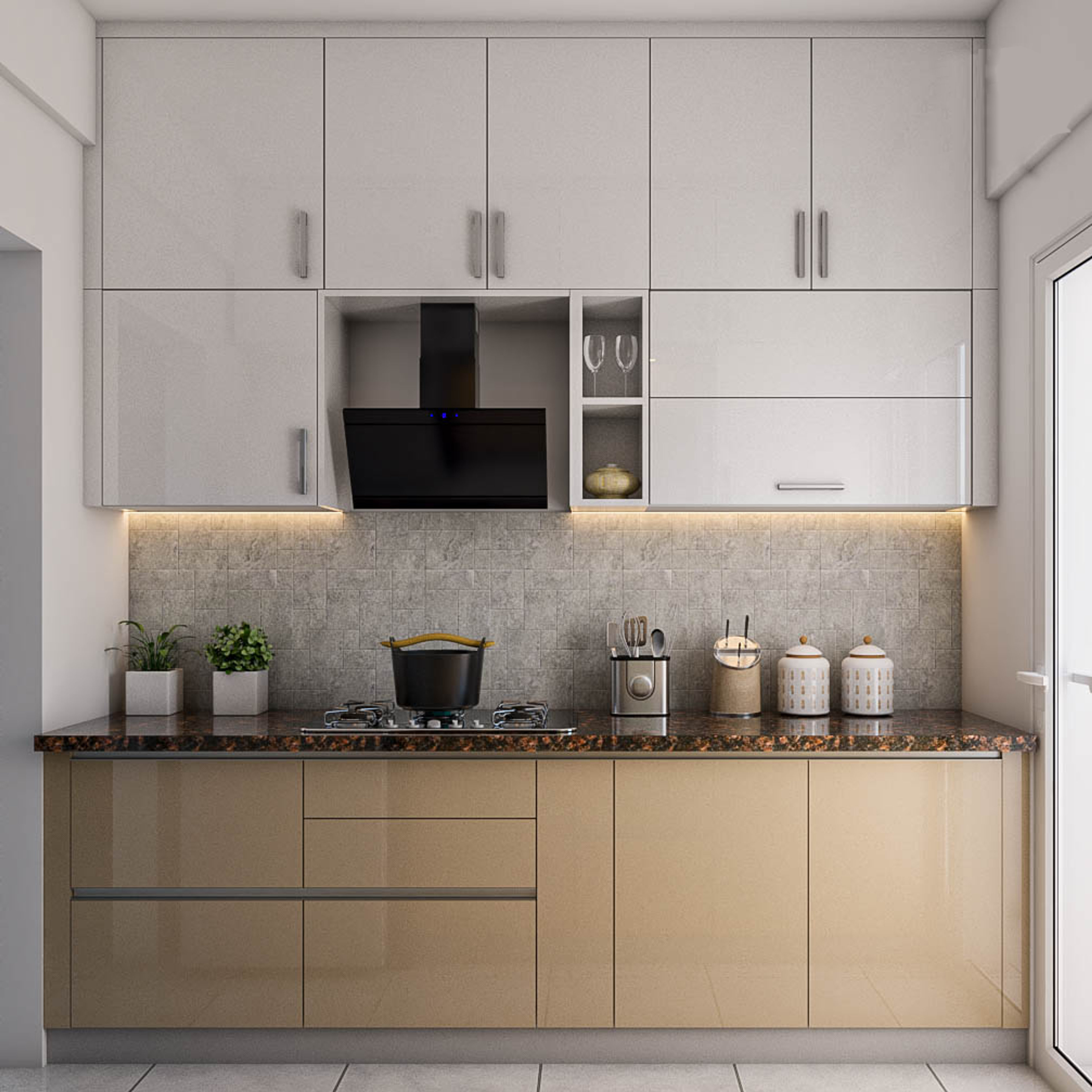 Modular Kitchen Design For Compact Spaces