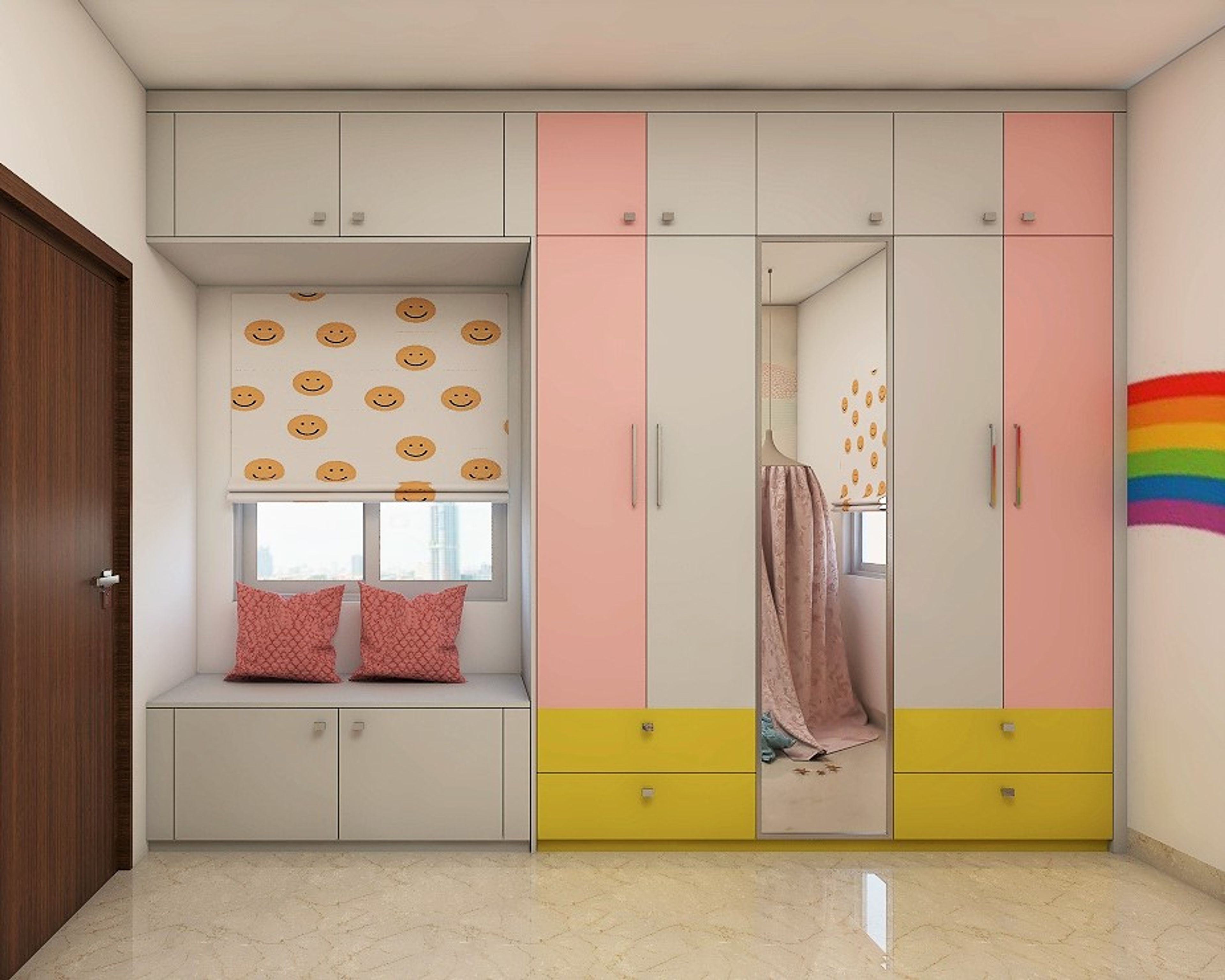 Contemporary Wardrobe Design - Livspace