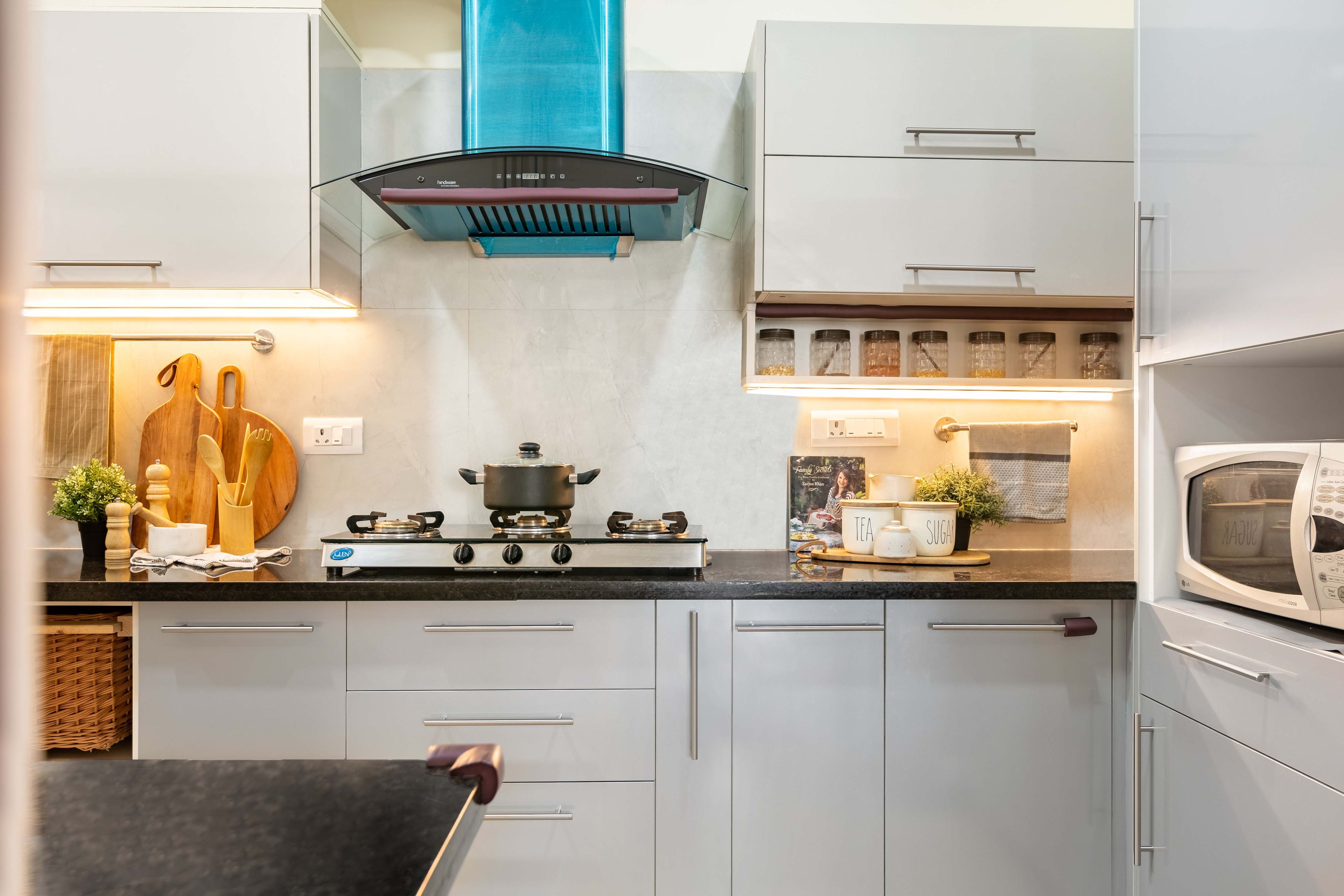 Modern Light Grey Square Marble Kitchen Tiles