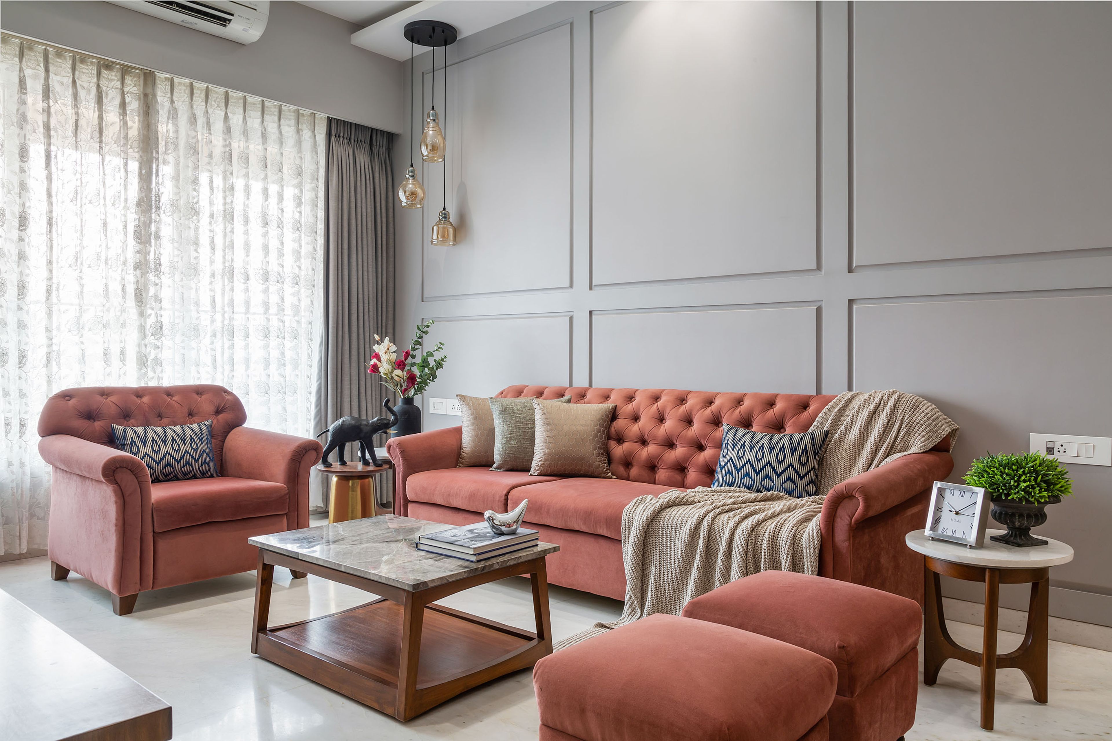 Contemporary 3-BHK Flat In Mumbai