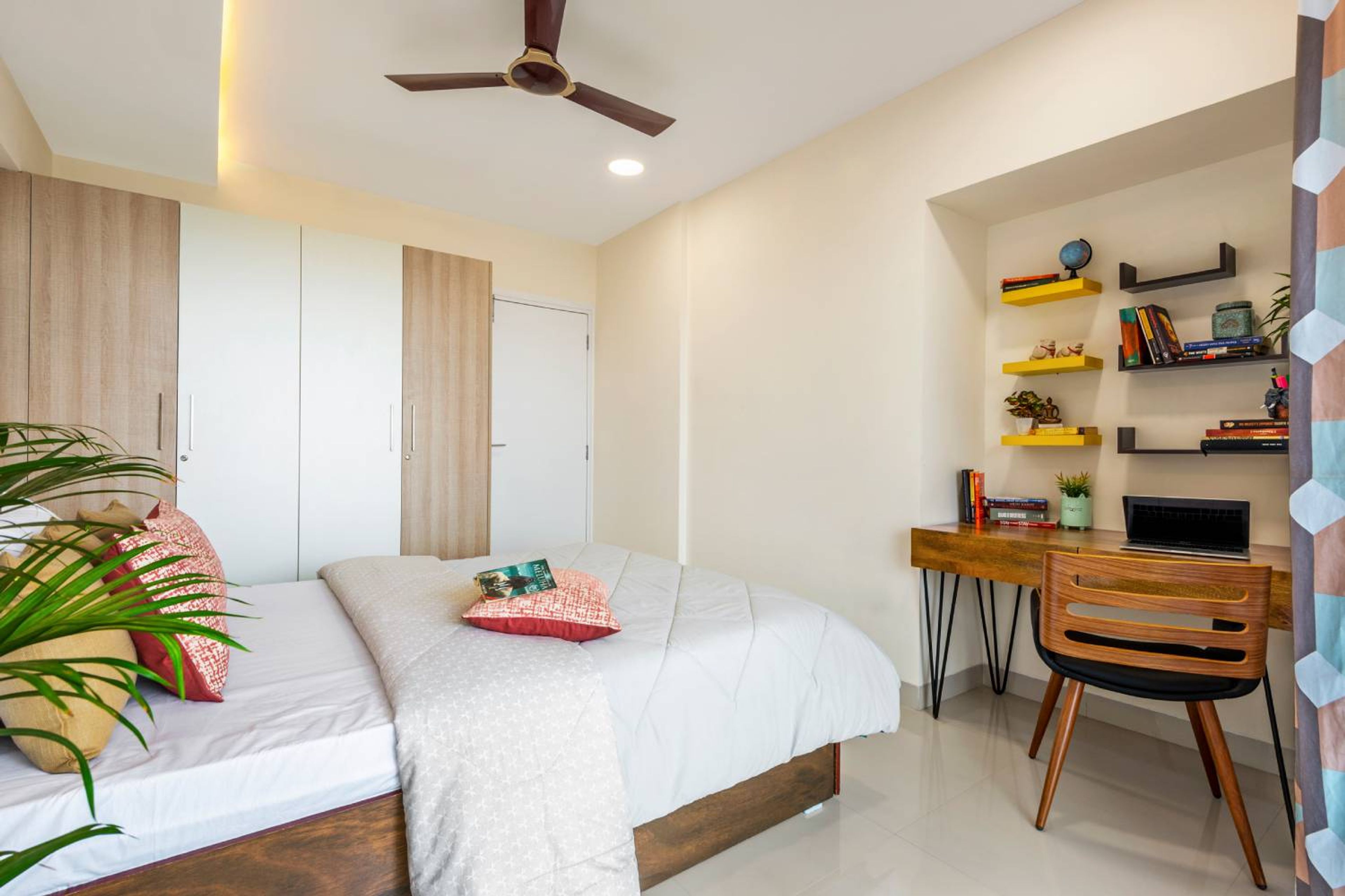 Kids Bedroom Design with Study Space