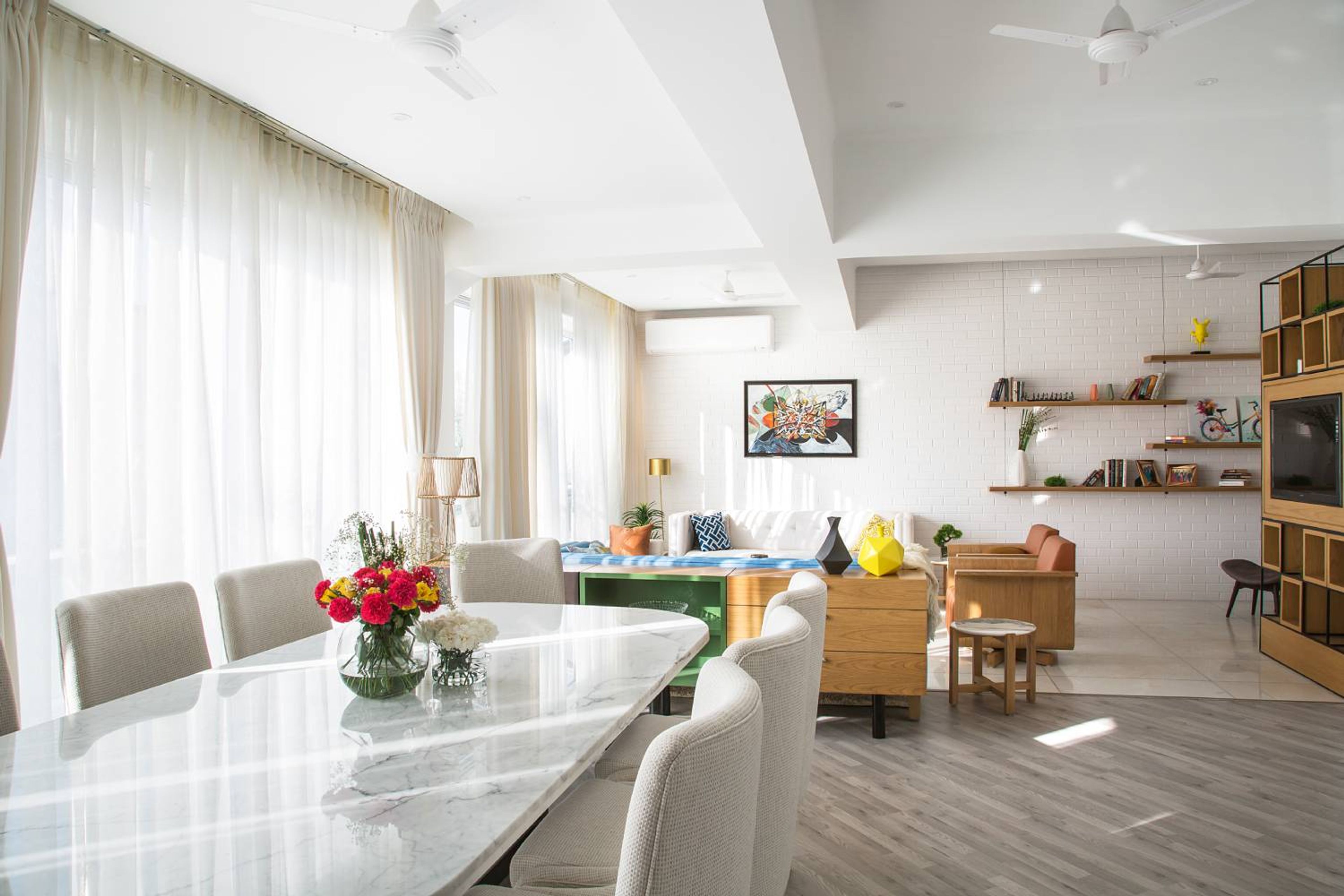 Living-Cum-Dining Room Design