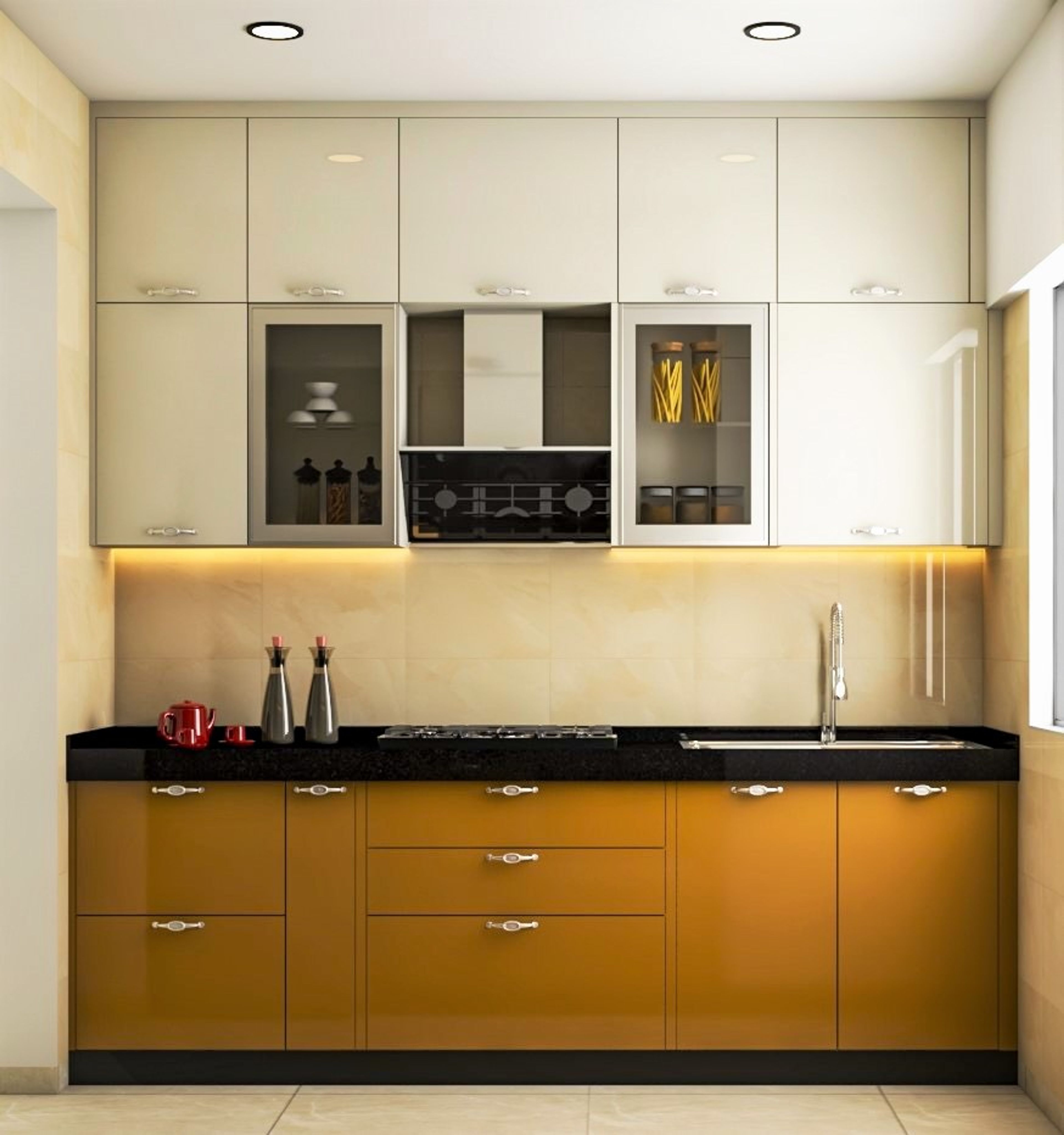 Budget Kitchen with Parallel Design