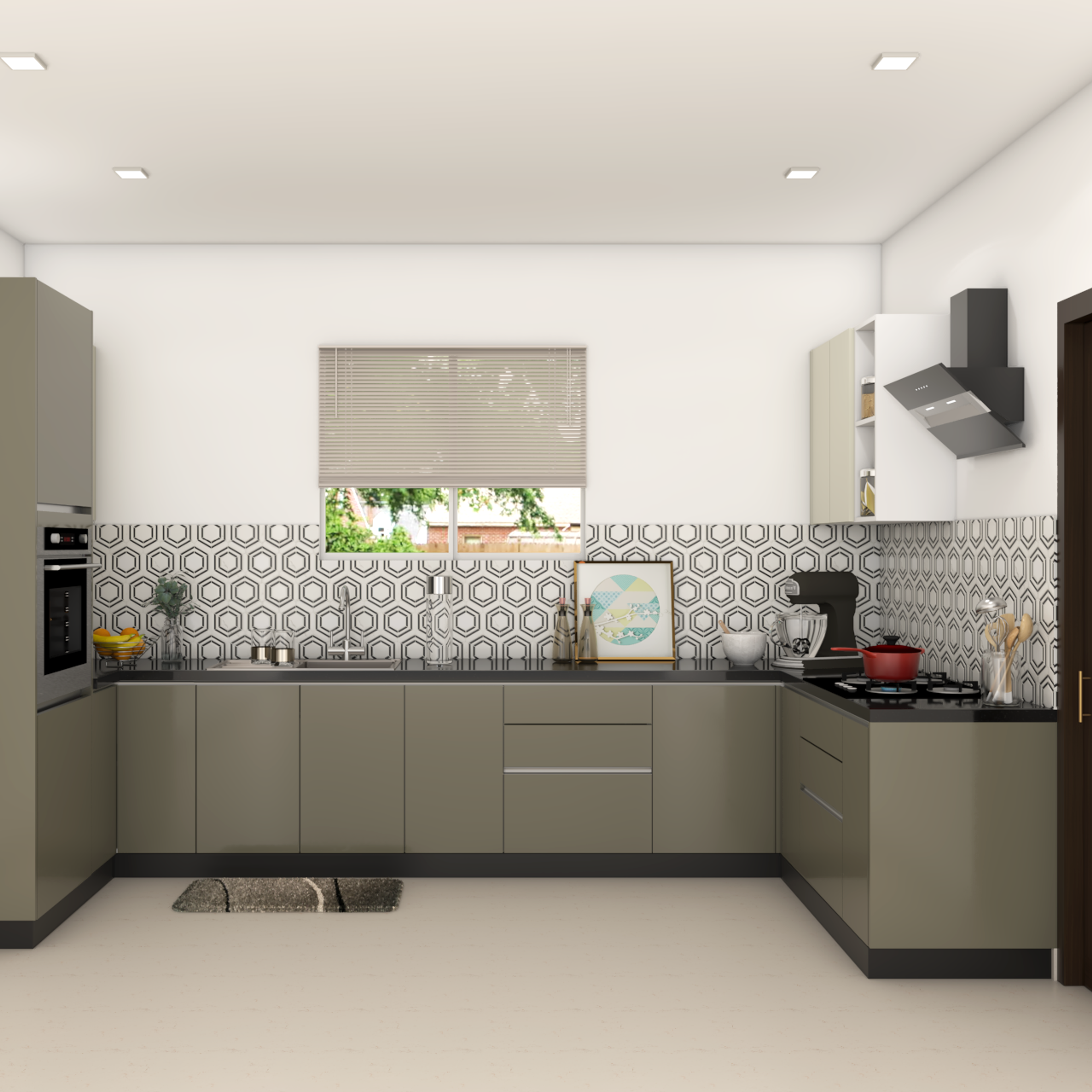 Spacious Budget Kitchen