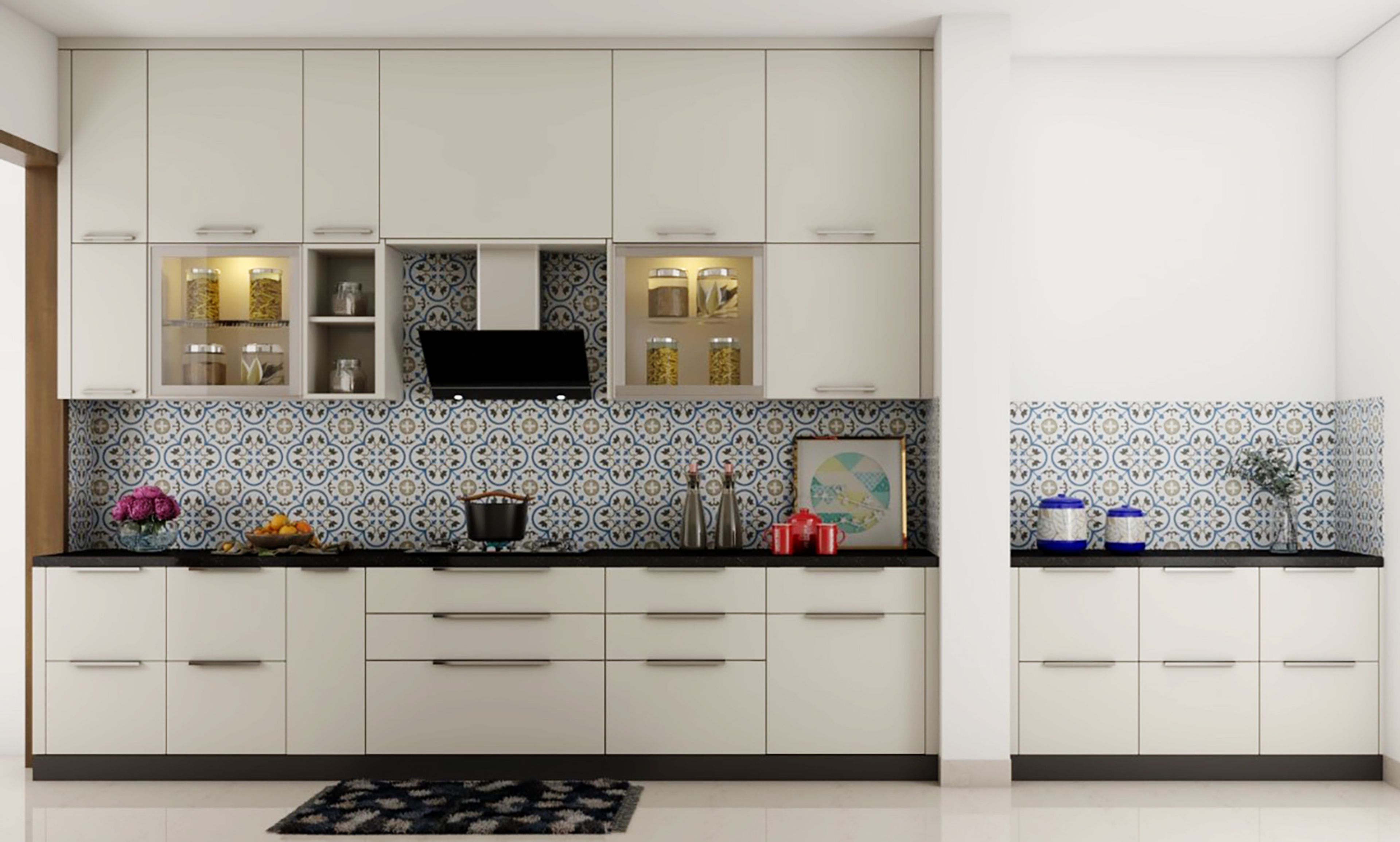 Premium Neutral-Toned Kitchen