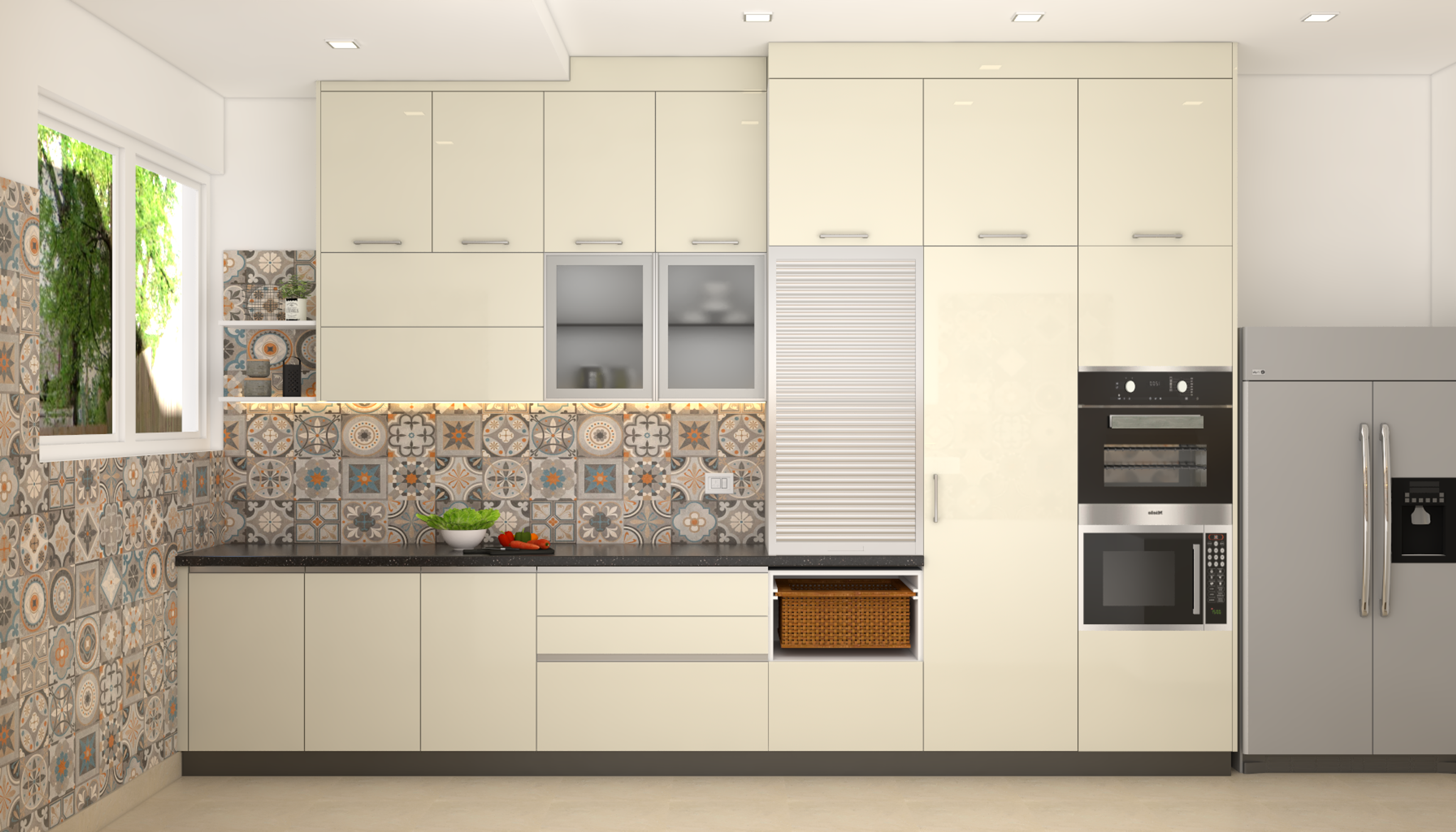 Contemporary Style Premium Kitchen