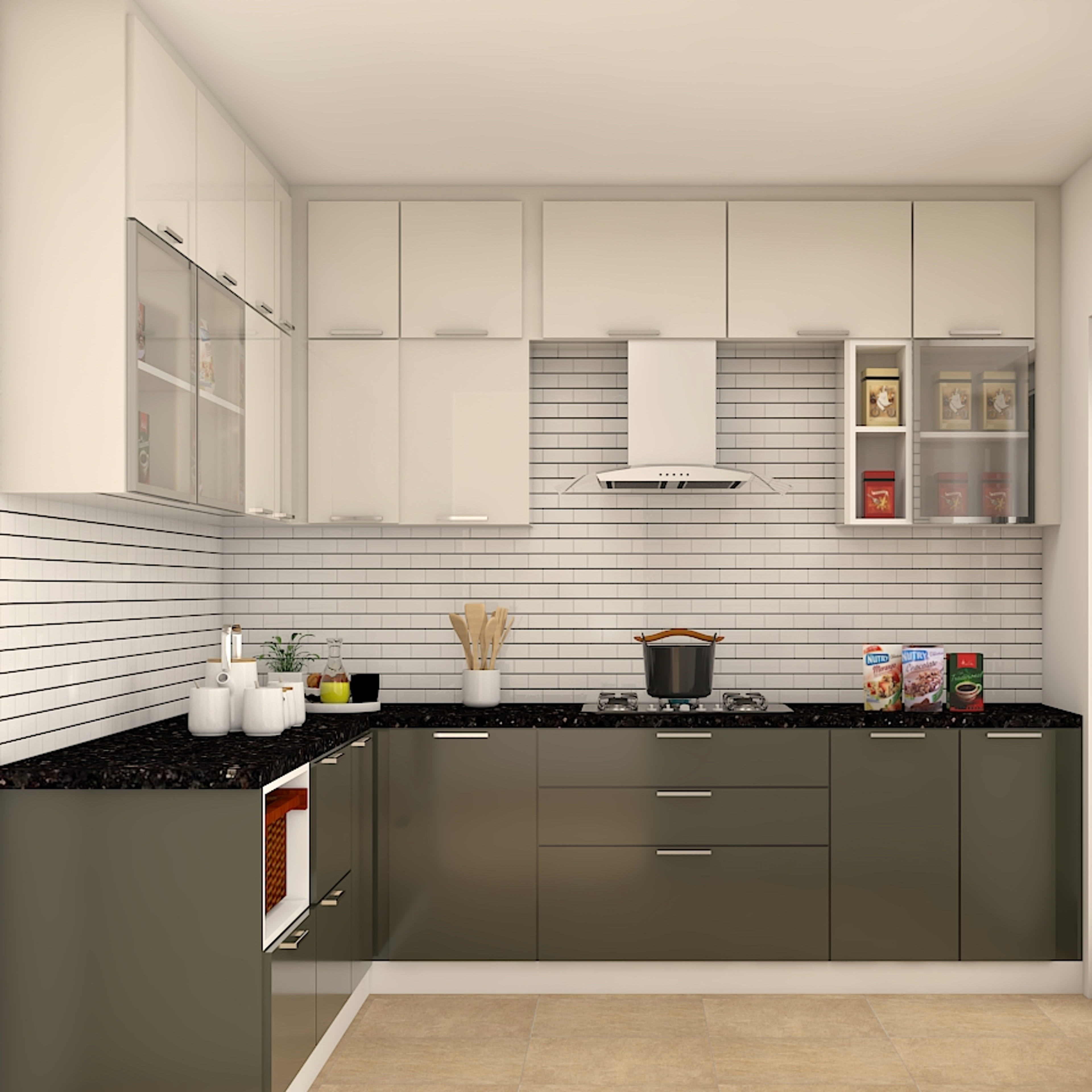 Contemporary Budget Kitchen