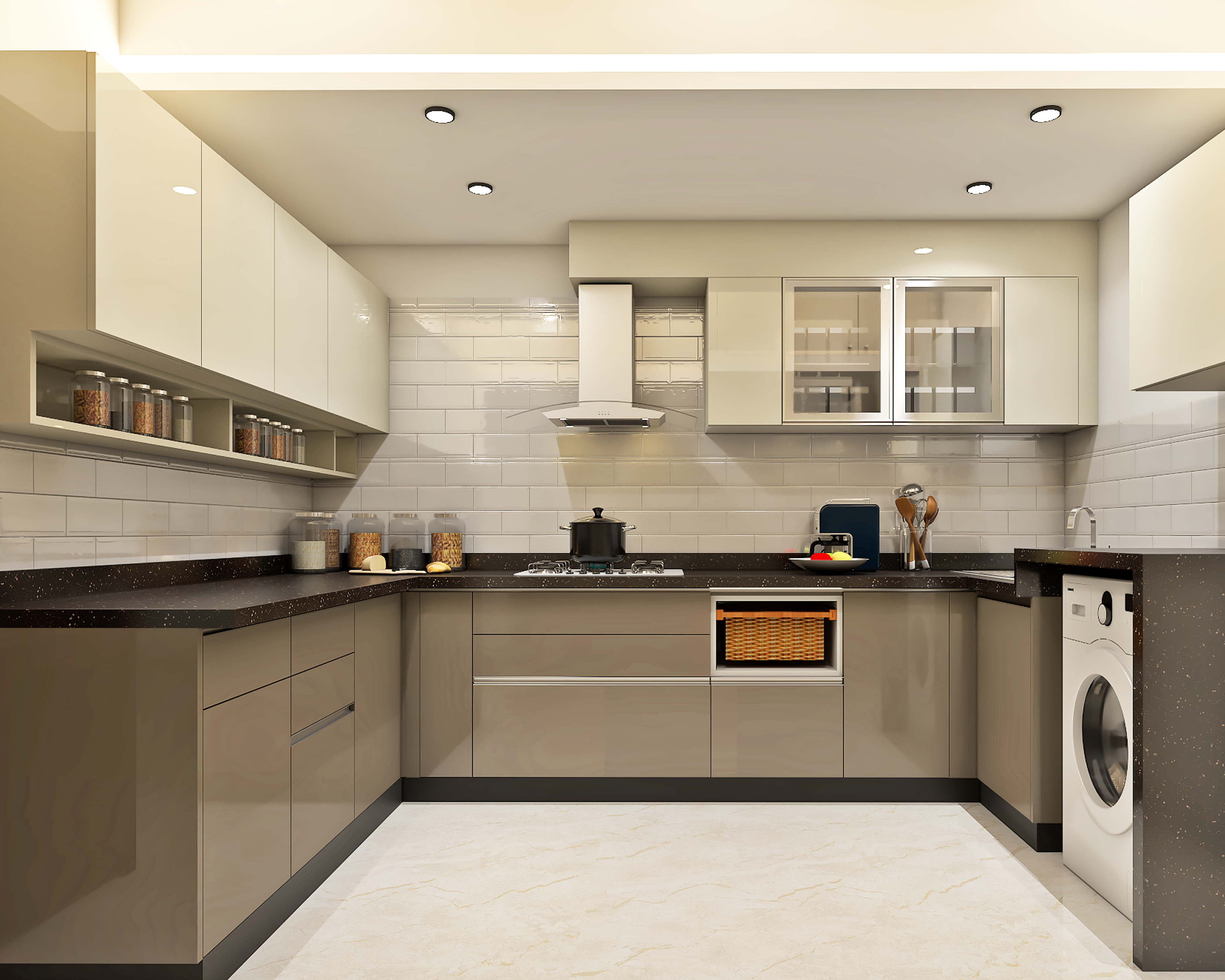 Modern-Theme Premium Modular Kitchen