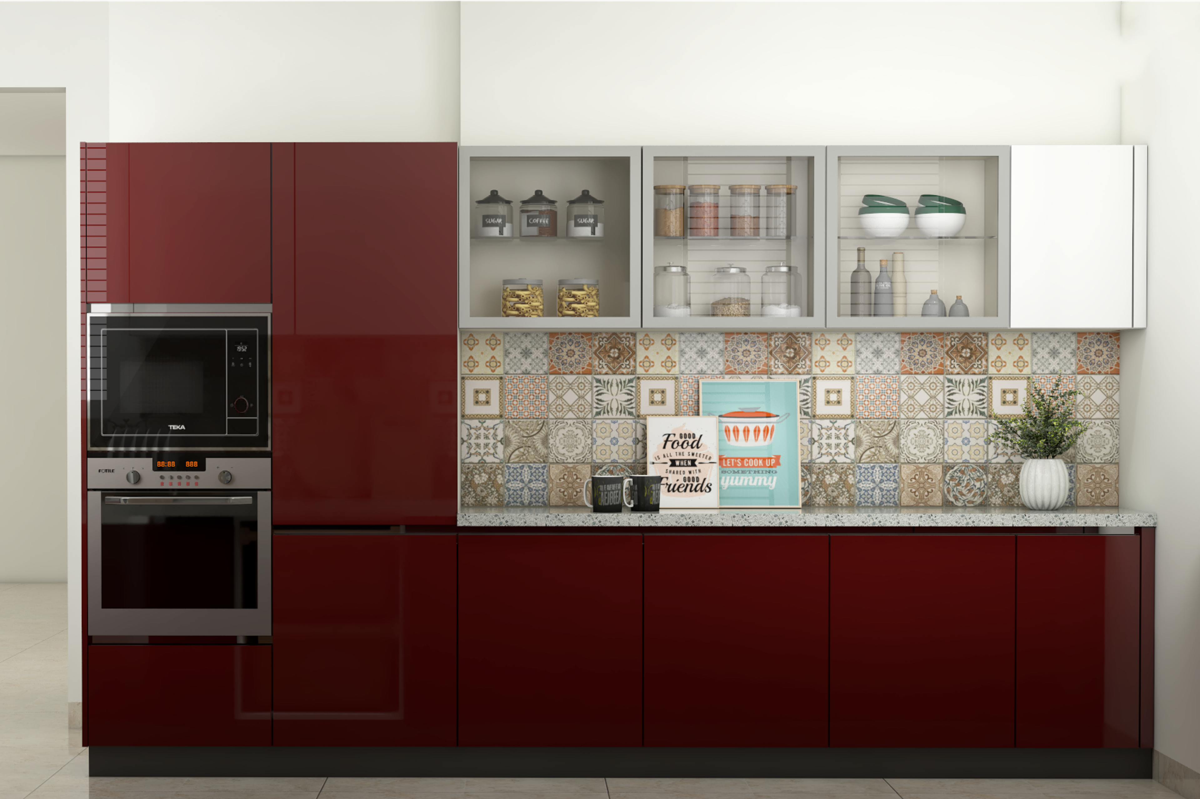 Spacious Premium Modular Kitchen