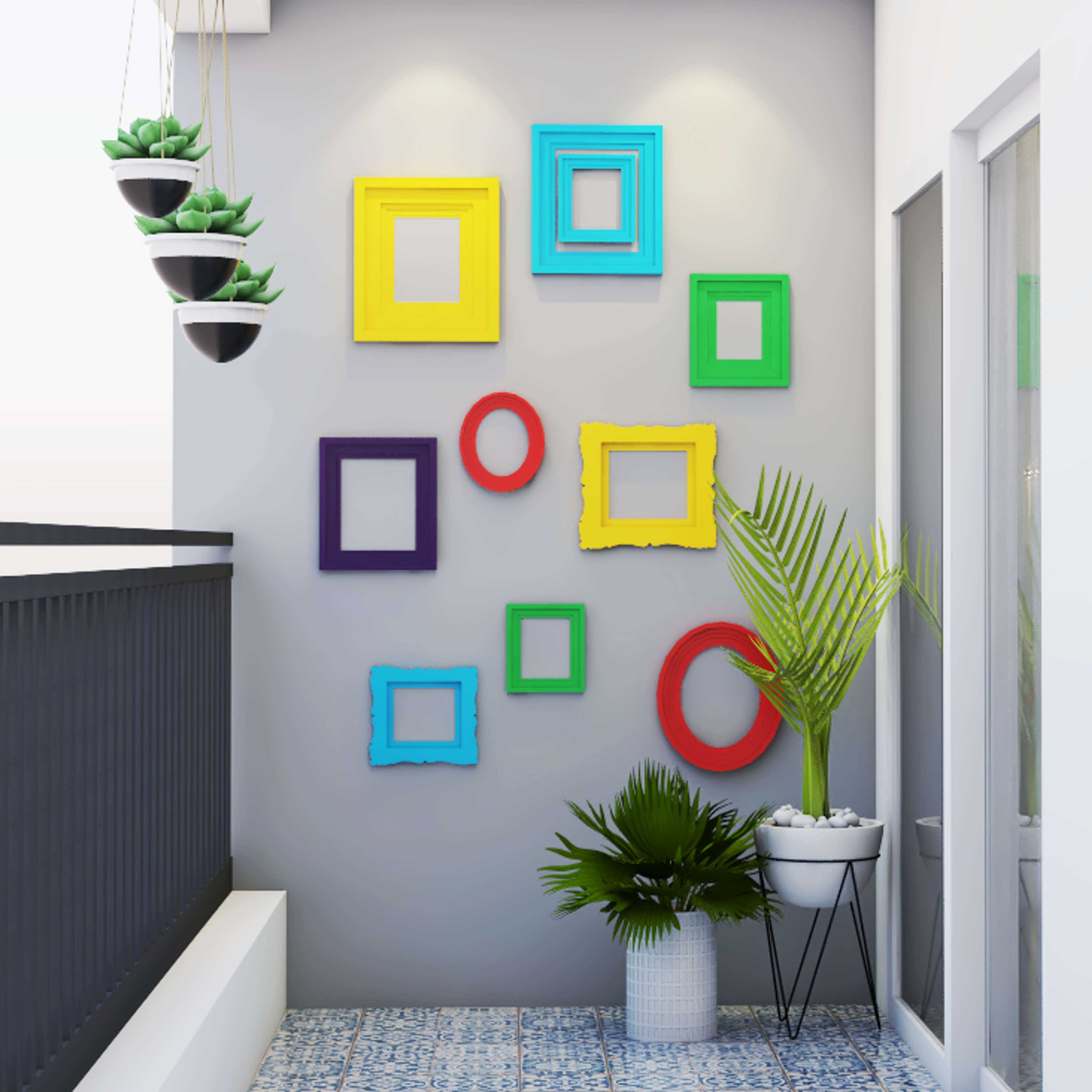 Compact Modern Balcony Design