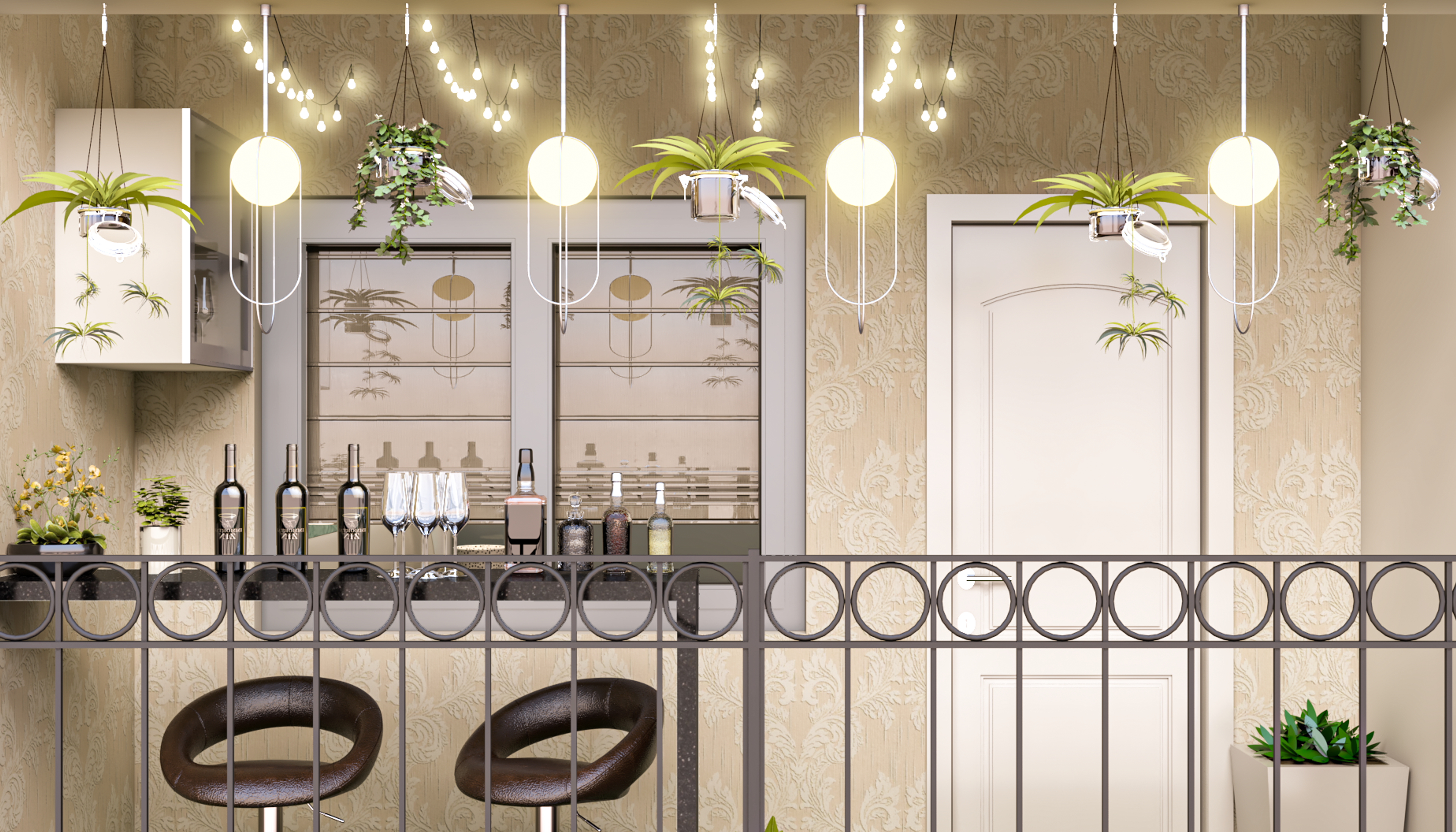 Modern Home Balcony Design - Livspace