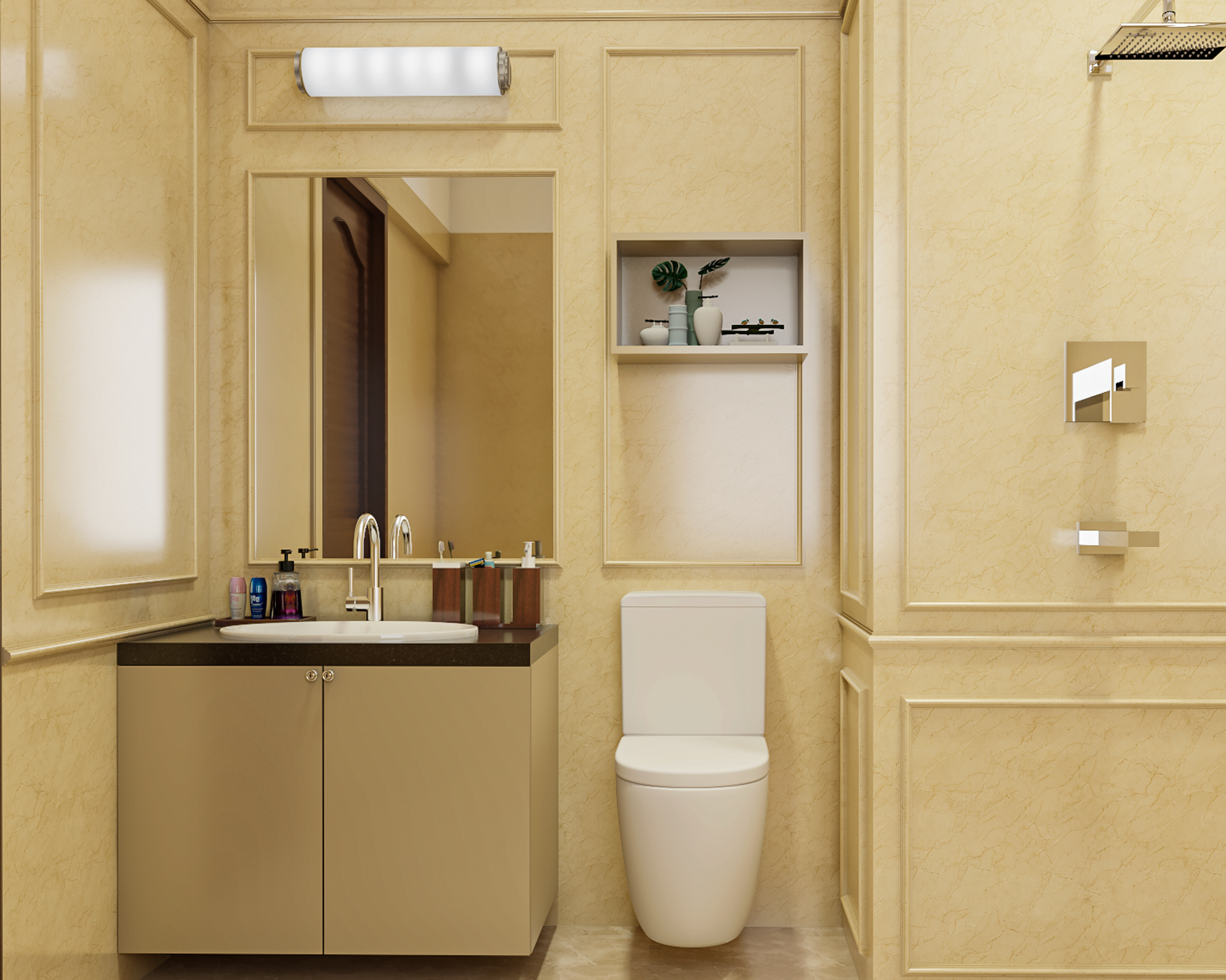 Classic & Spacious Bathroom Ideas