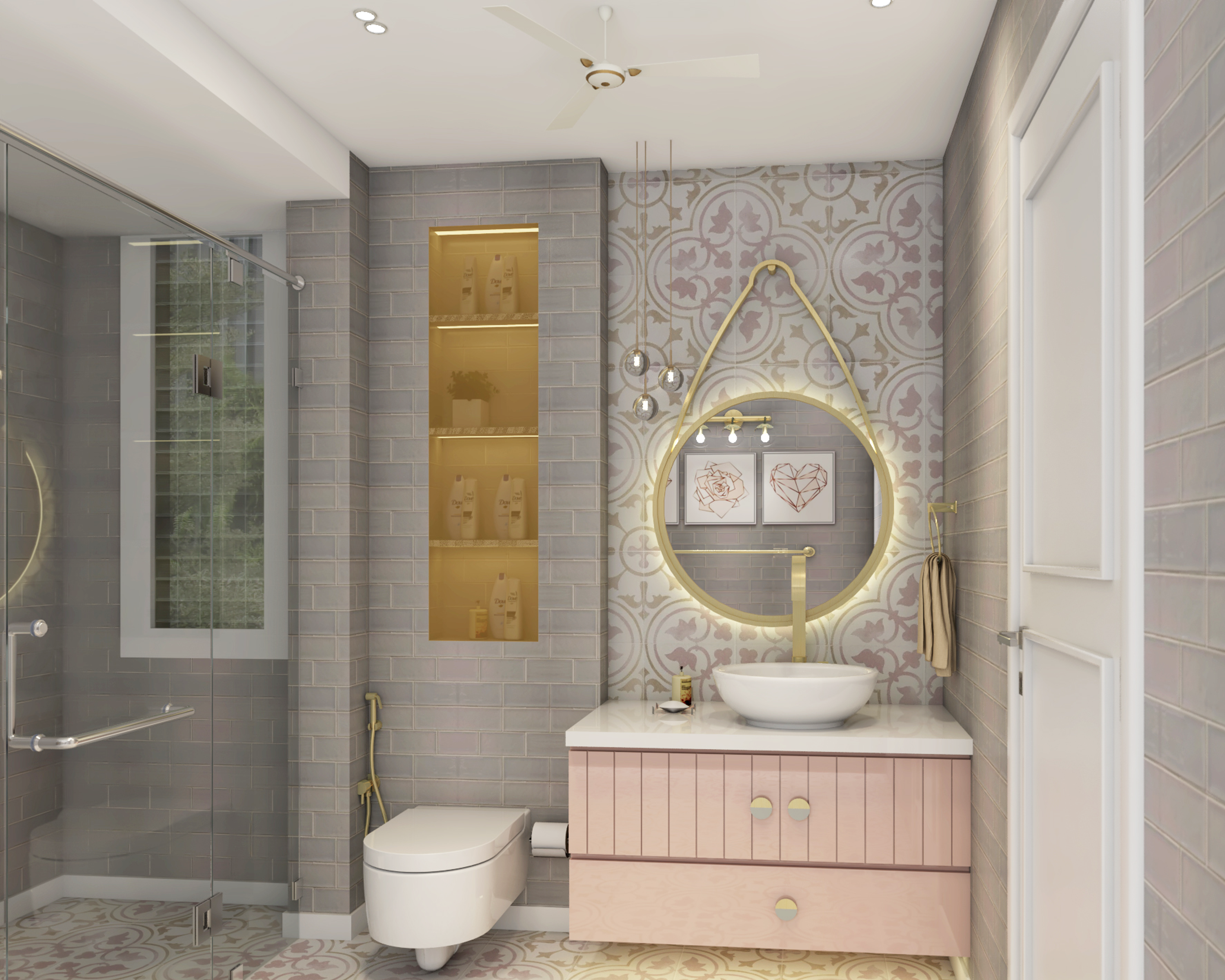 Unique & Vibrant Bathroom Design Ideas - Livspace