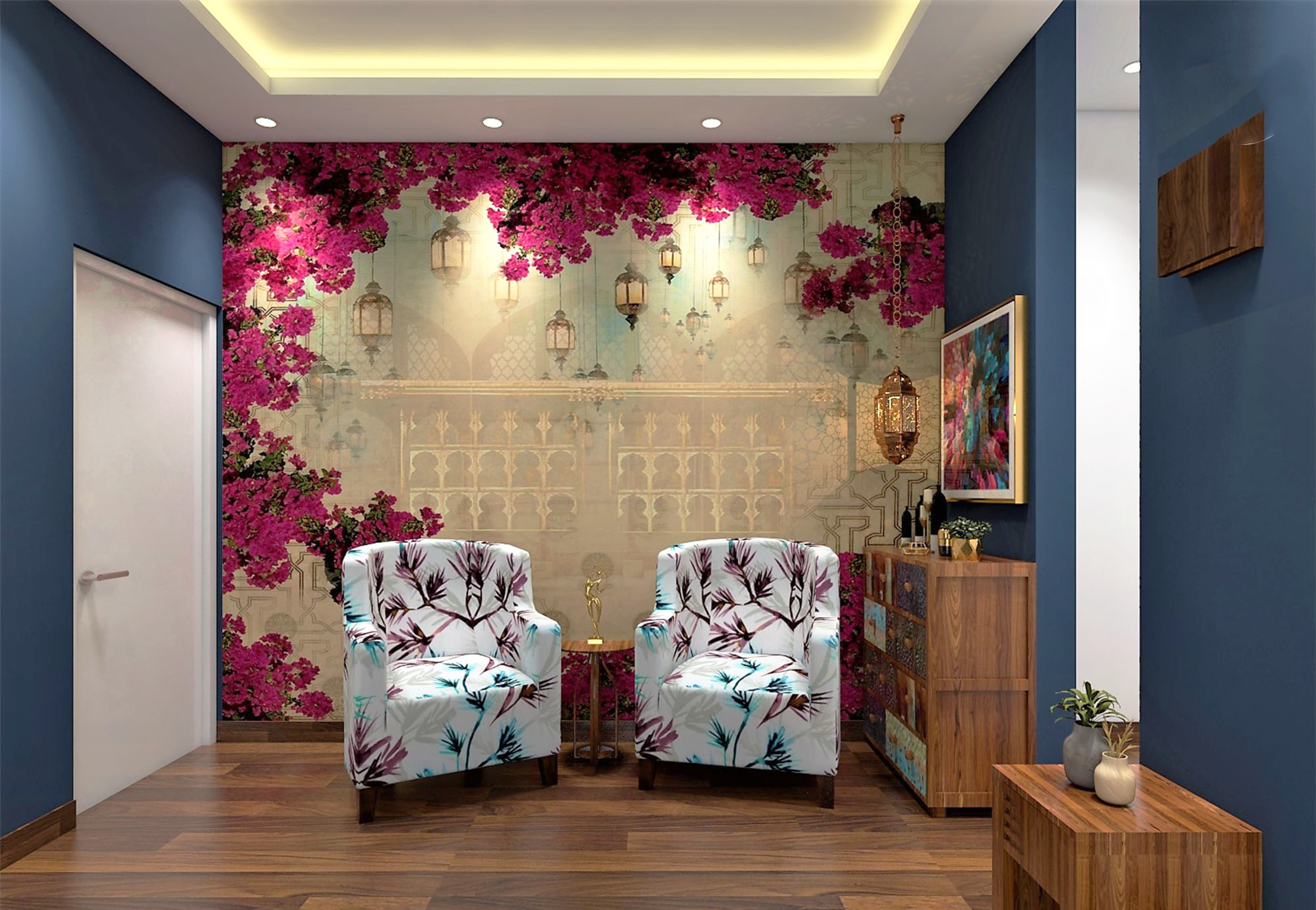 Antique Spacious Master Bedroom