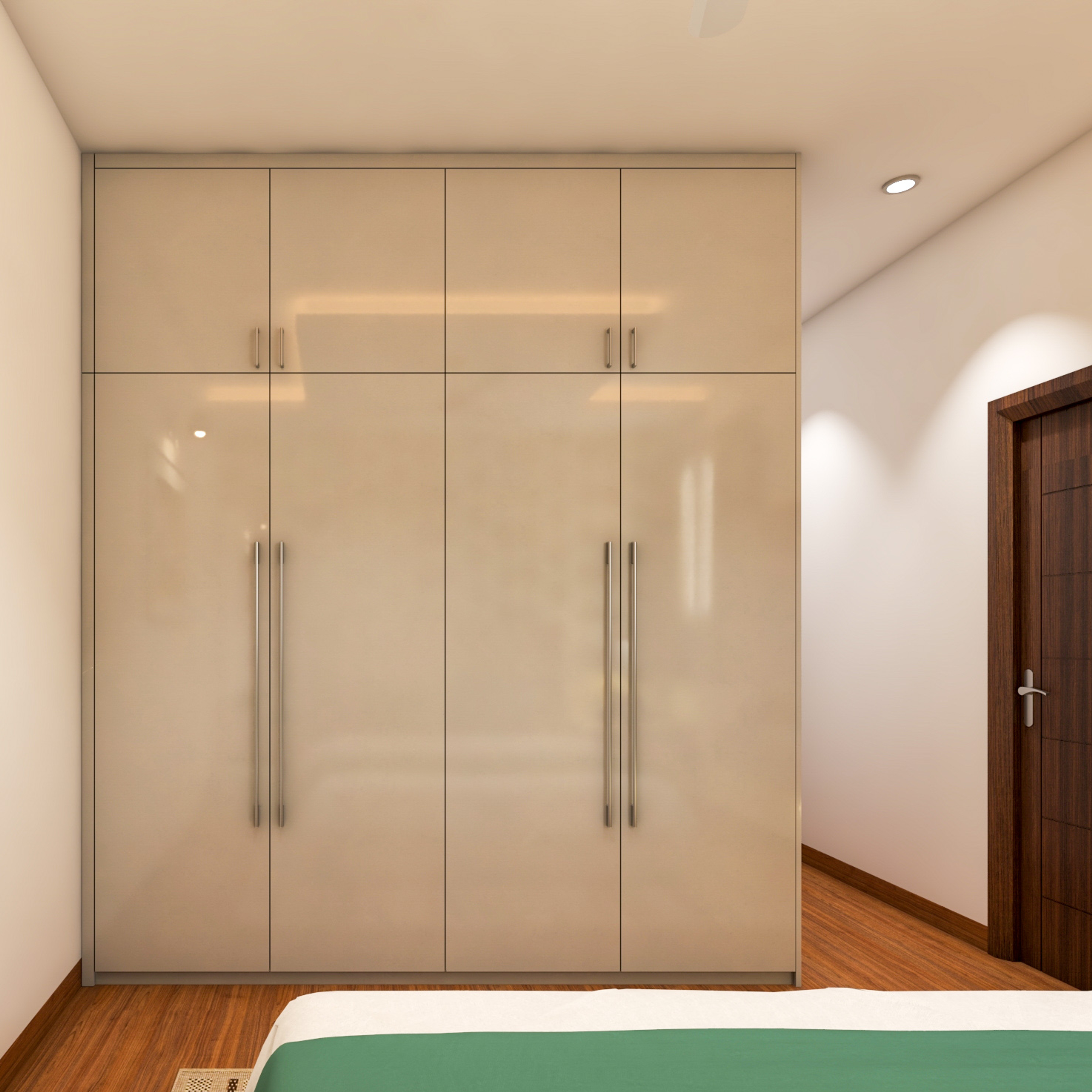 Modern Themed Compact Master Bedroom - Livspace